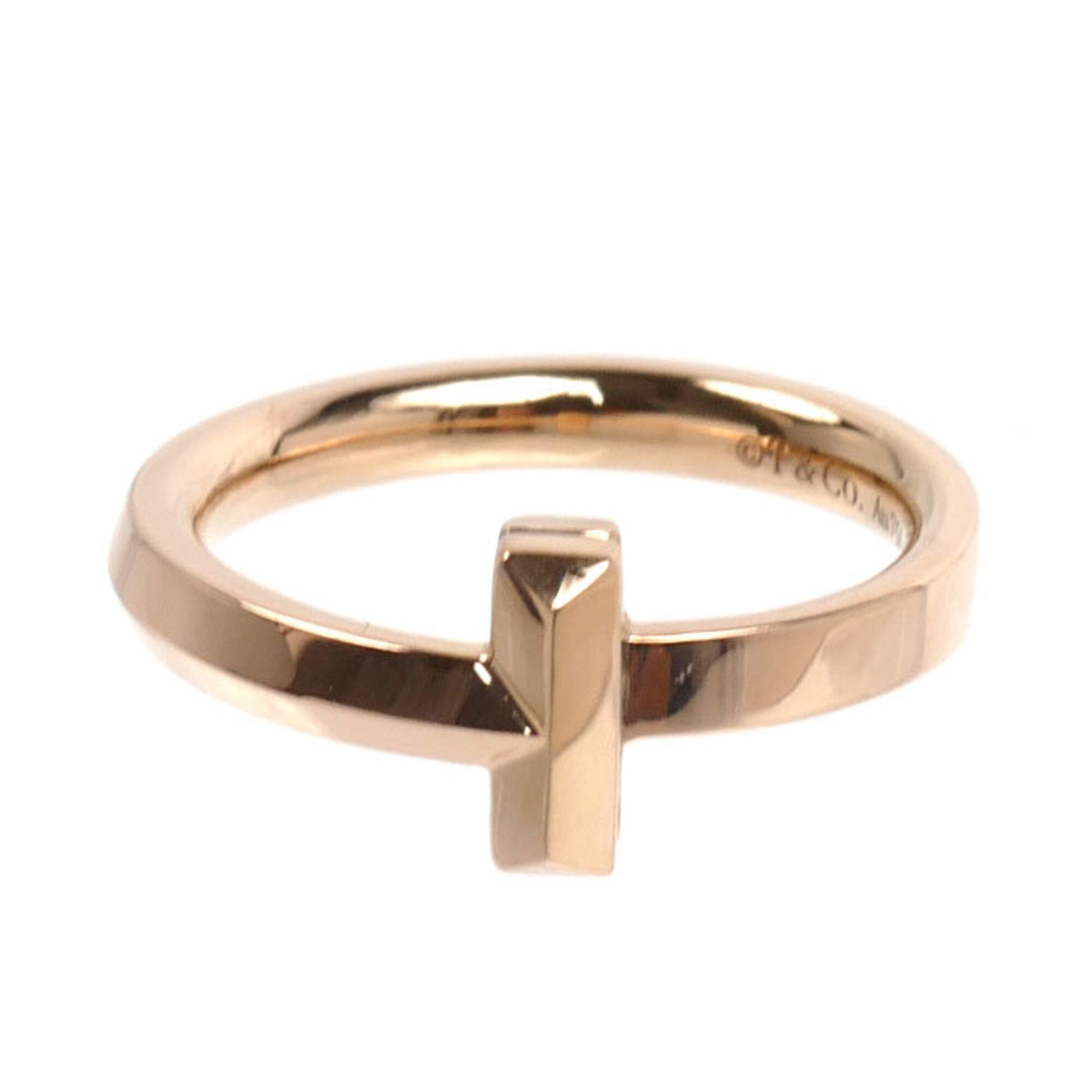 Tiffany Pink Gold (18K) Band Ring (Pre-Owned)