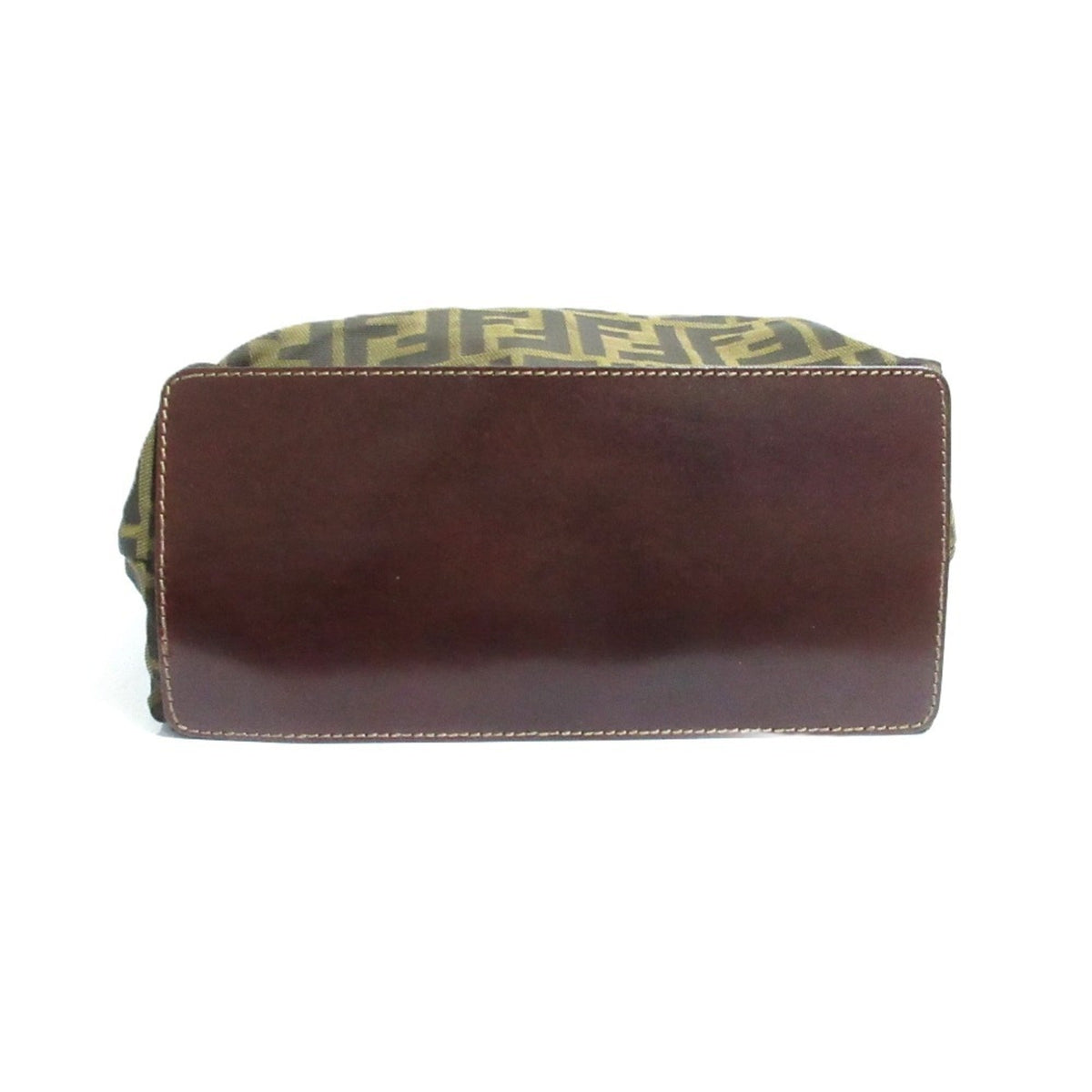 Fendi Zucca Brown Canvas Tote Bag (Pre-Owned)