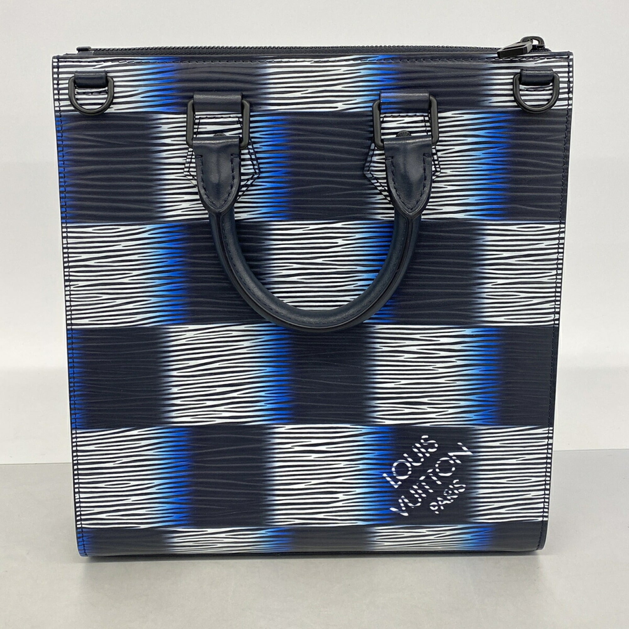 Louis Vuitton Blue Handbag (Pre-Owned)