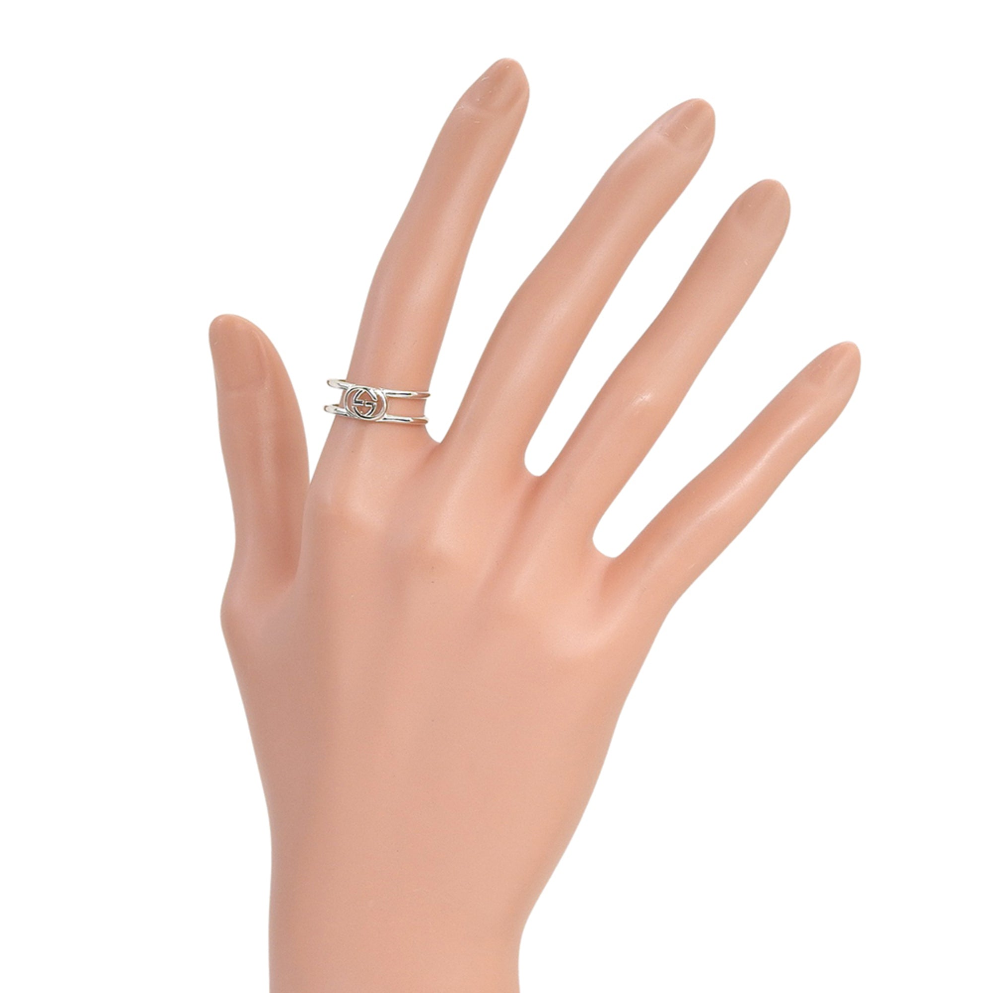 Gucci Silver 925 Band Ring (Pre-Owned)