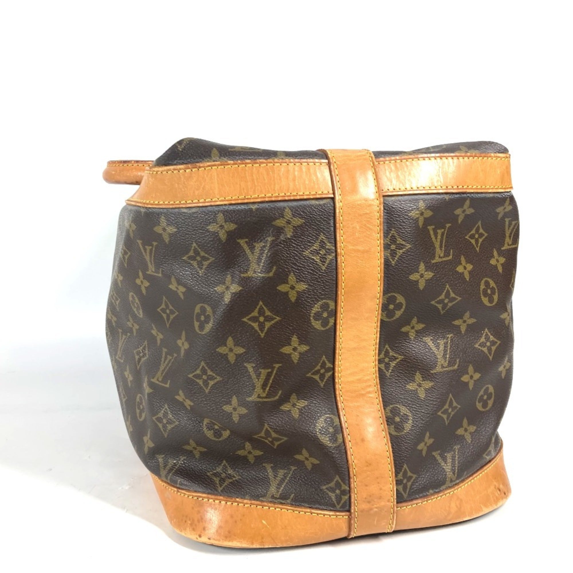 Louis Vuitton Brown Monogram Boston Bag Handbag (Pre-Owned)