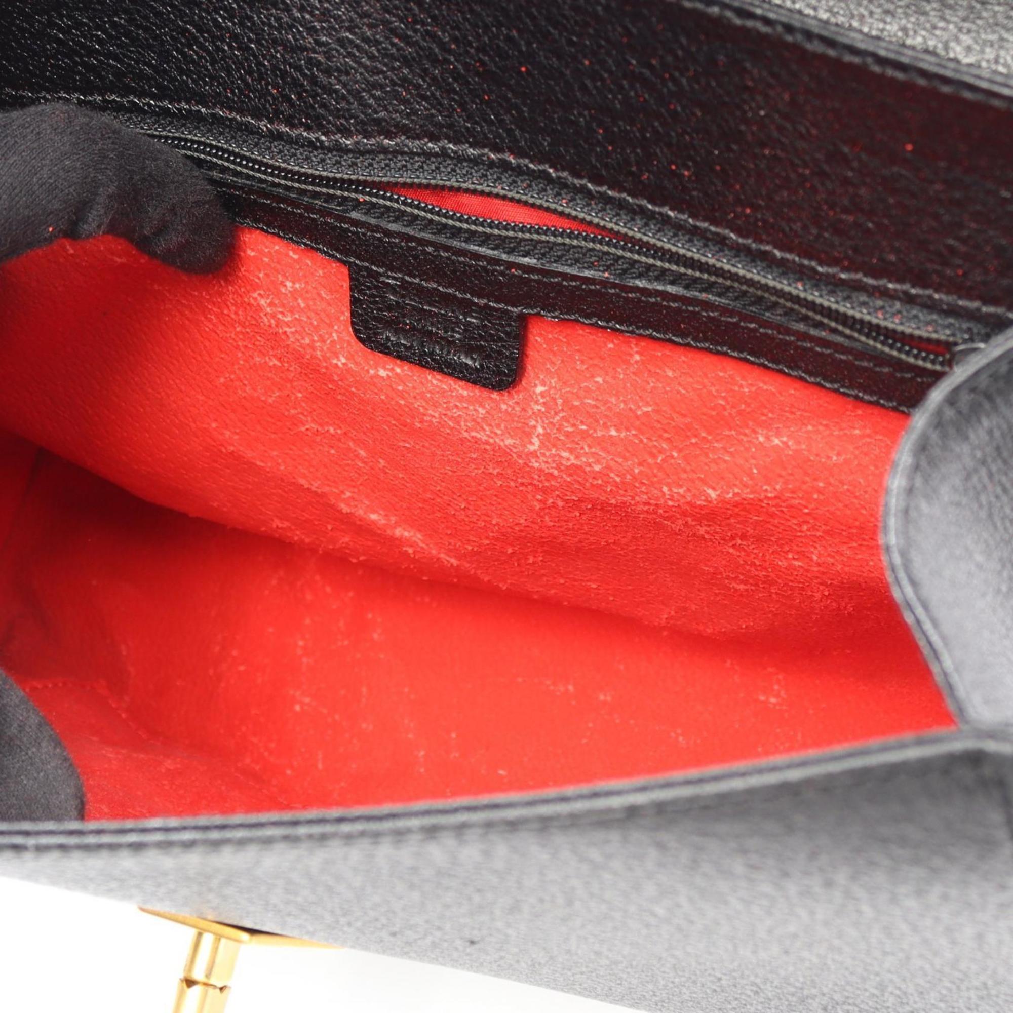 Celine Black Leather Shoulder Bag (Pre-Owned)