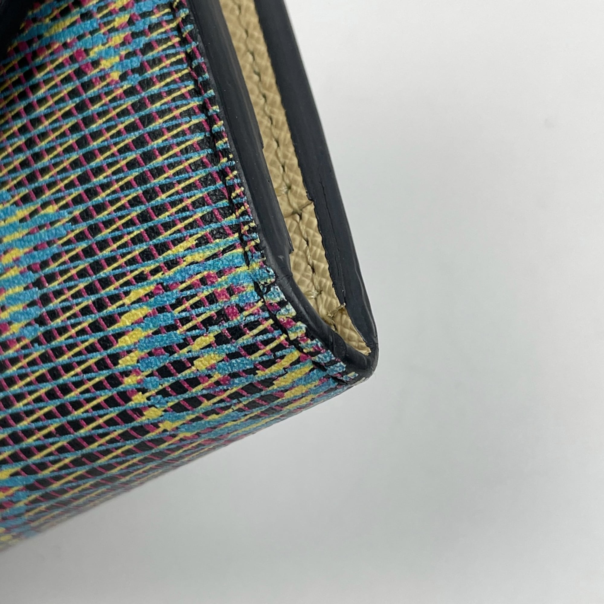 Louis Vuitton Monogram Multi-Color Navy Monogram Wallet (Tri-Fold) (Pre-Owned)