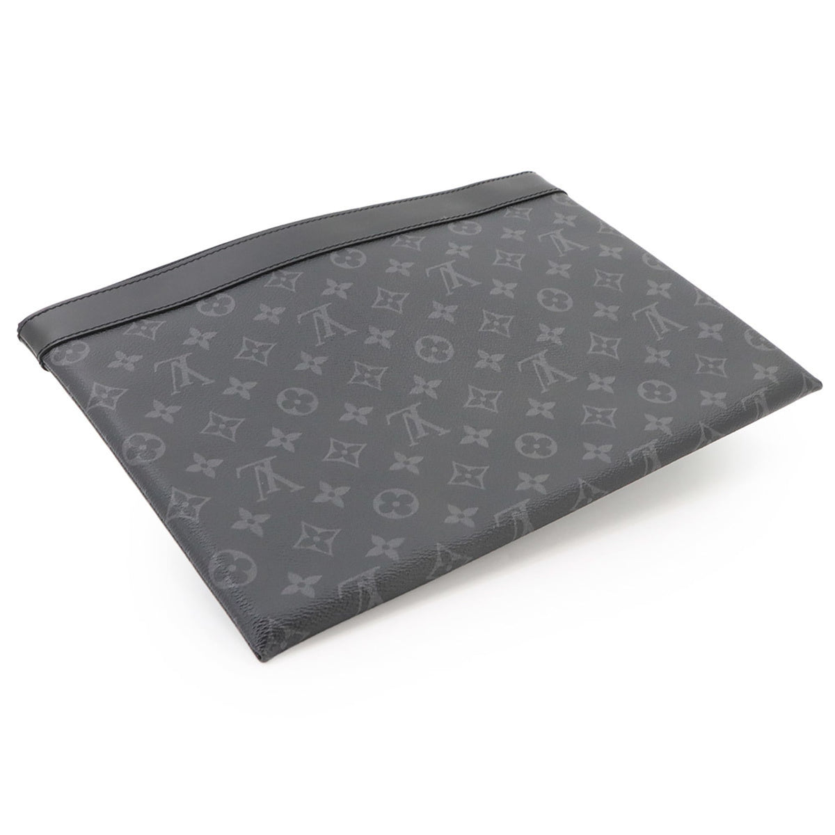 Louis Vuitton Black Monogram Eclipse Monogram Eclipse Clutch Bag Pochette (Pre-Owned)