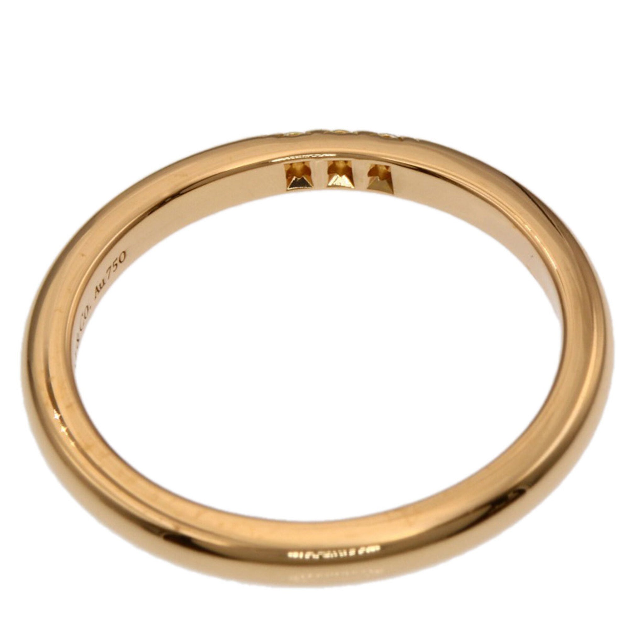 Tiffany Pink Gold (18K) Band Ring (Pre-Owned)