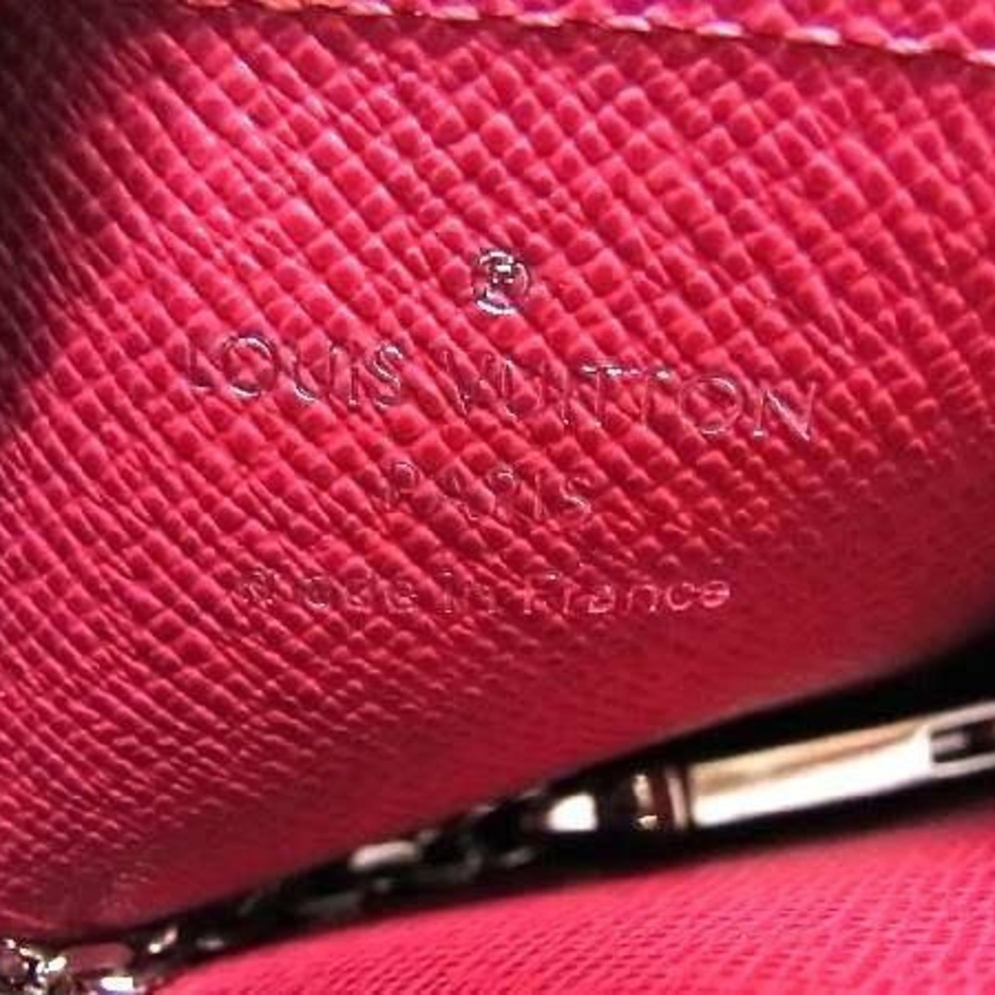 Louis Vuitton Pink Pivoine Leather Coin Purse/Coin Case (Pre-Owned)