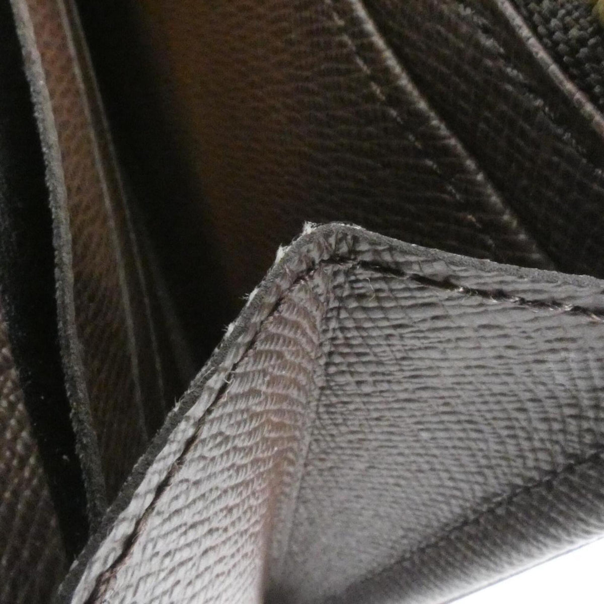 Louis Vuitton Ebene Coated Canvas Long Wallet (Bi-Fold) (Pre-Owned)
