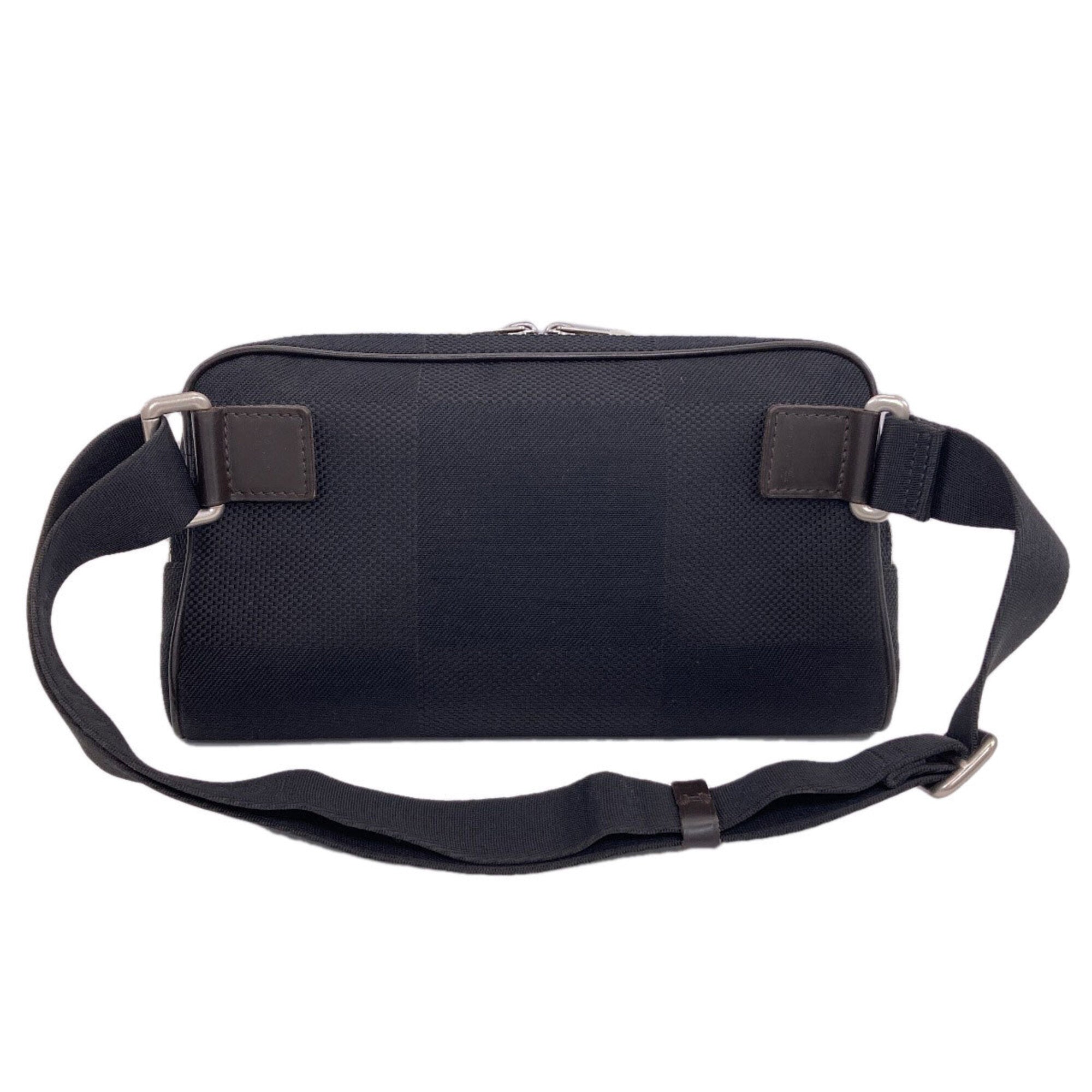 Louis Vuitton Black Canvas Sling Bag (Pre-Owned)