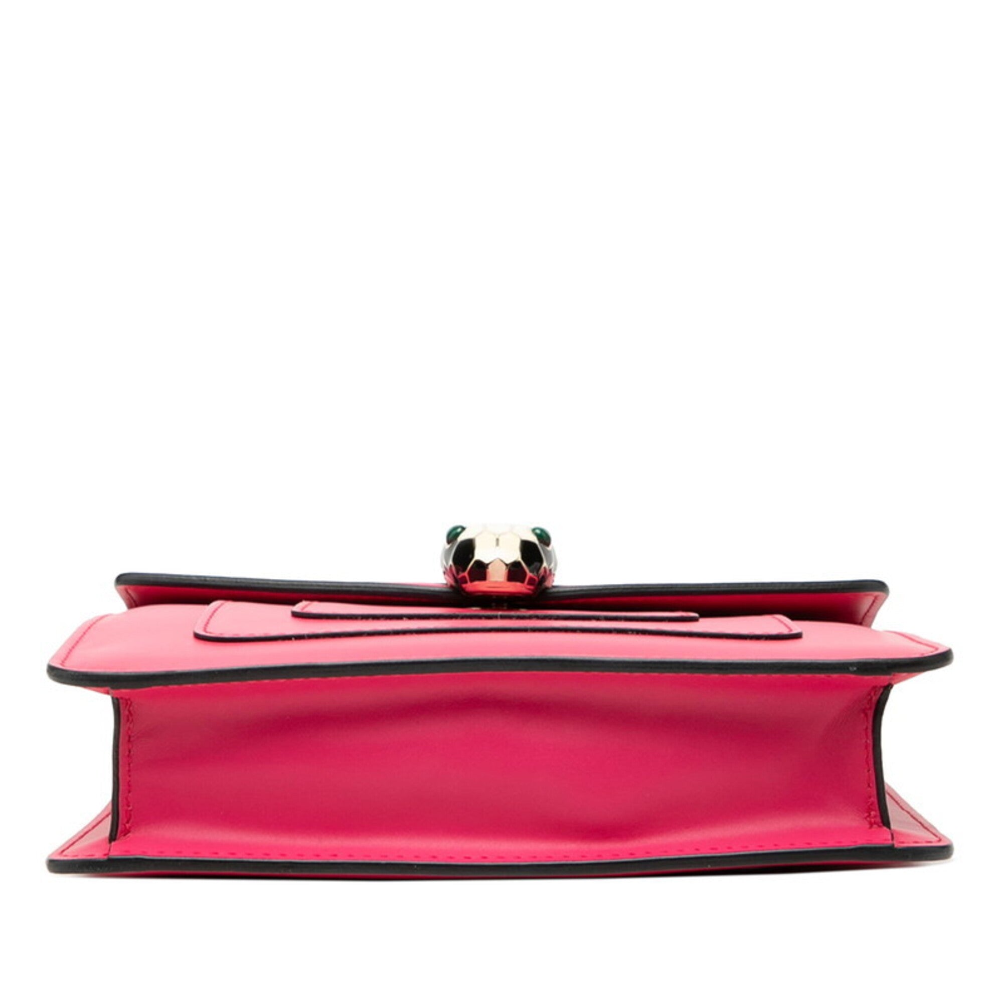 Bvlgari Pink Leather Shoulder Bag (Pre-Owned)
