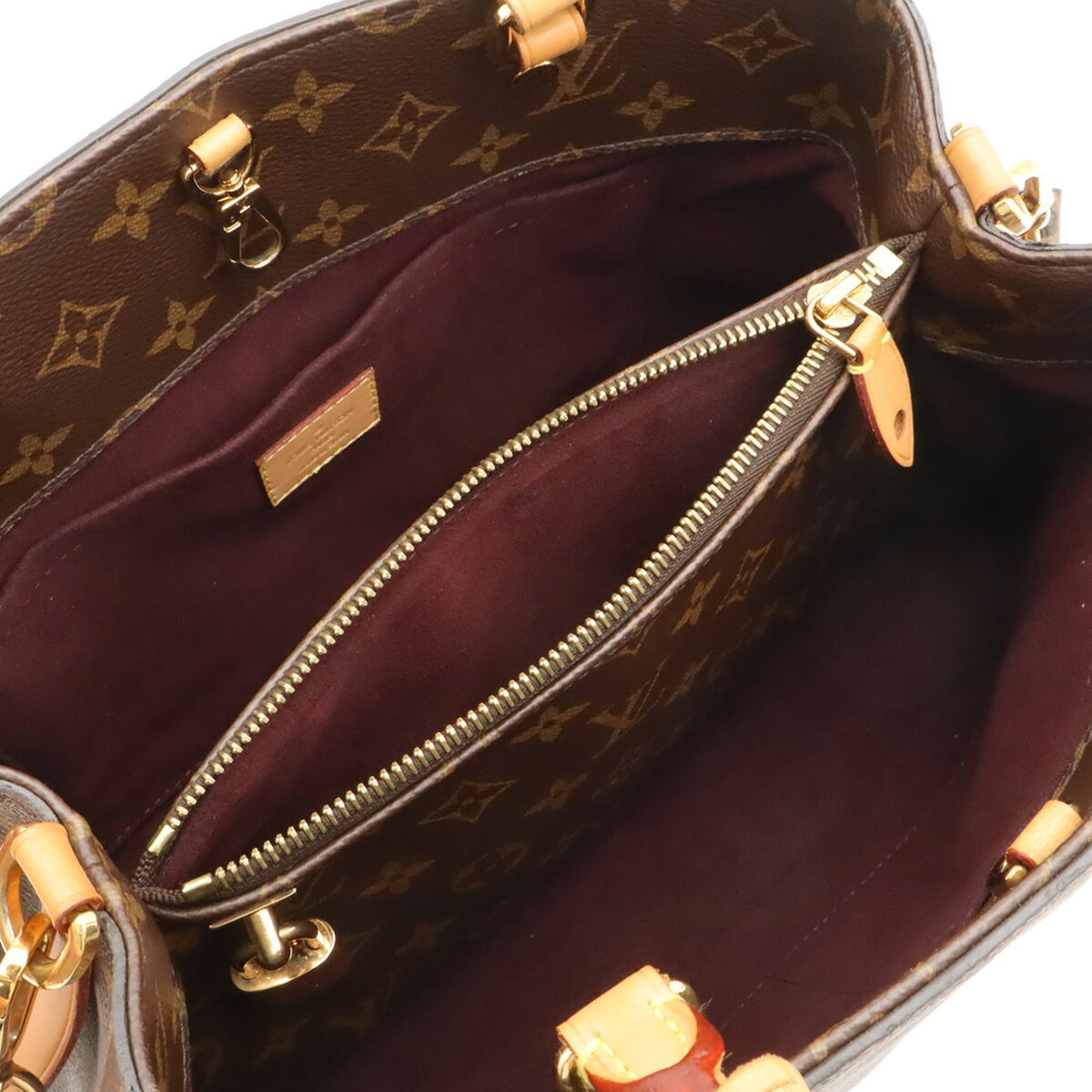 Louis Vuitton Brown Monogram Handbag Shoulder Bag (Pre-Owned)