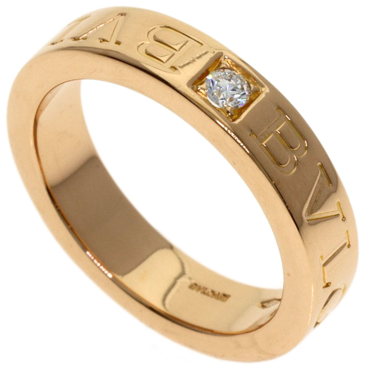 Bvlgari Pink Gold (18K) Band Ring (Pre-Owned)