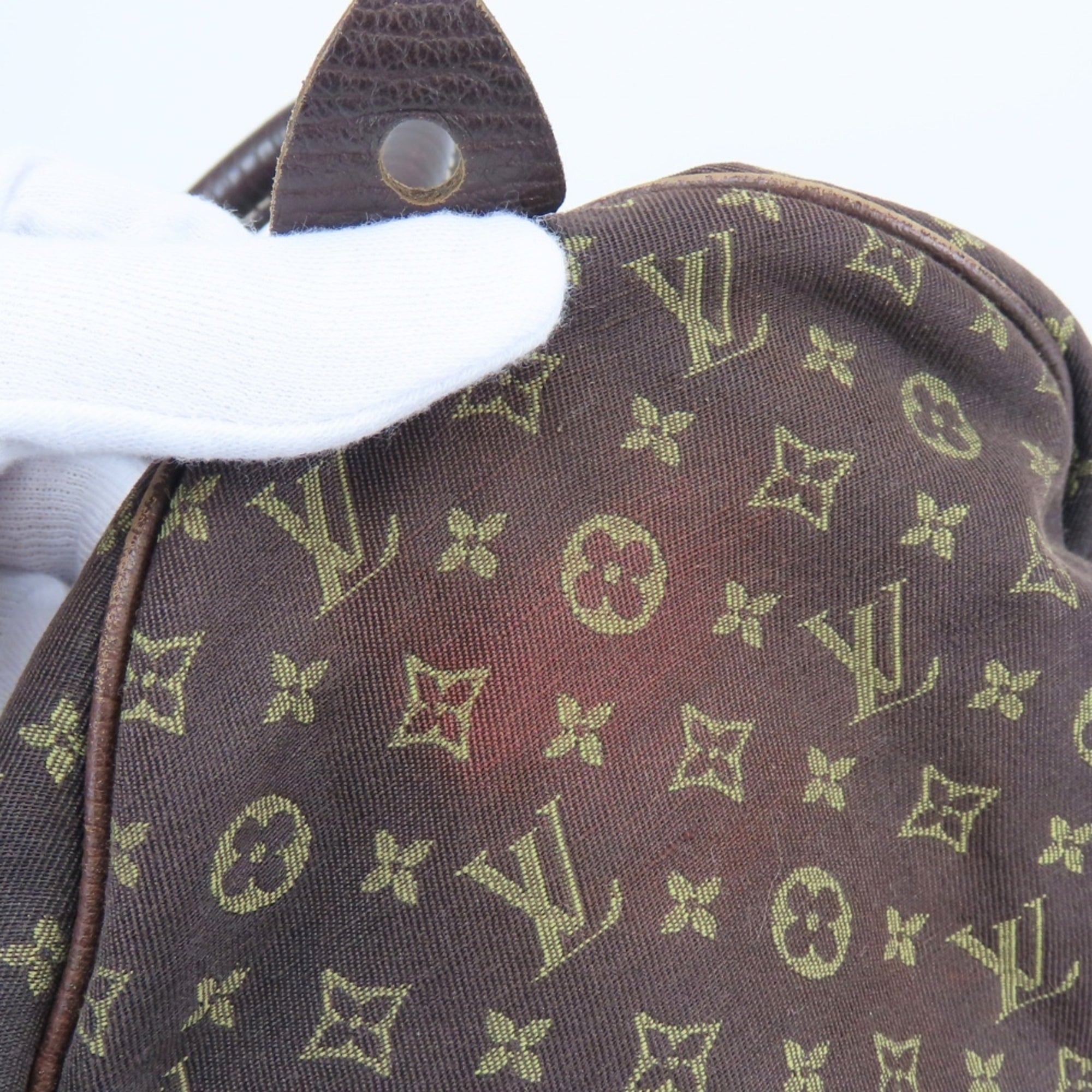 Louis Vuitton Ebene Monogram Mini Handbag (Pre-Owned)