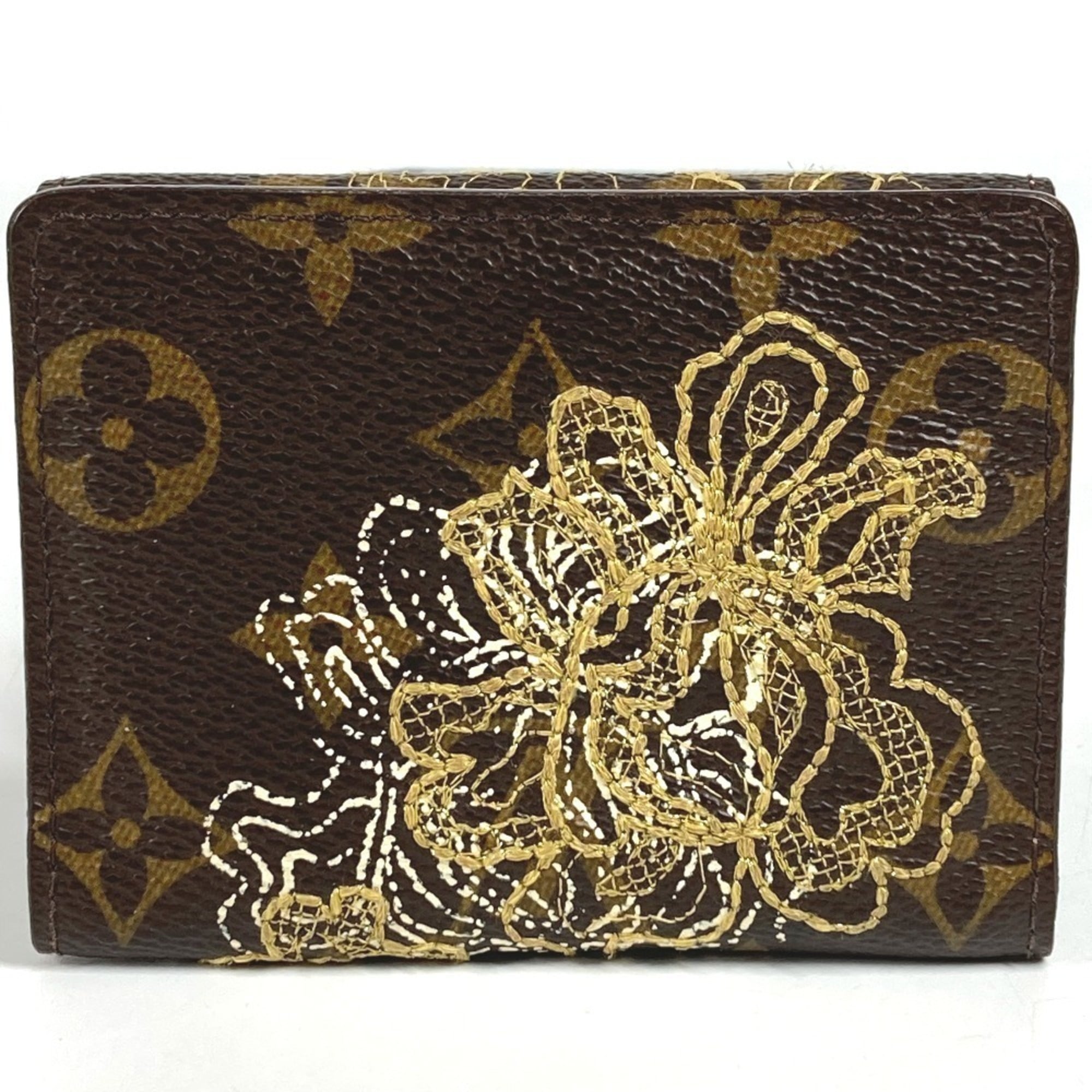 Louis Vuitton Brown Monogram Monogram Wallet (Bi-Fold) (Pre-Owned)