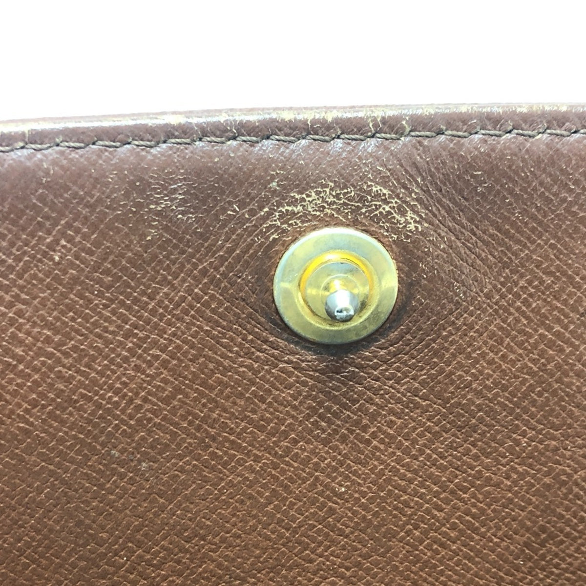 Louis Vuitton Brown Monogram Clutch Bag Pochette Pouch (Pre-Owned)