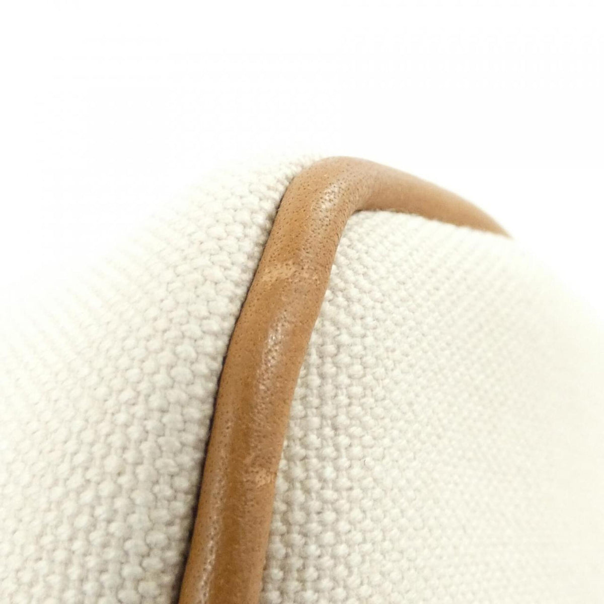 Hermes Natural Canvas Handbag Pouch (Pre-Owned)