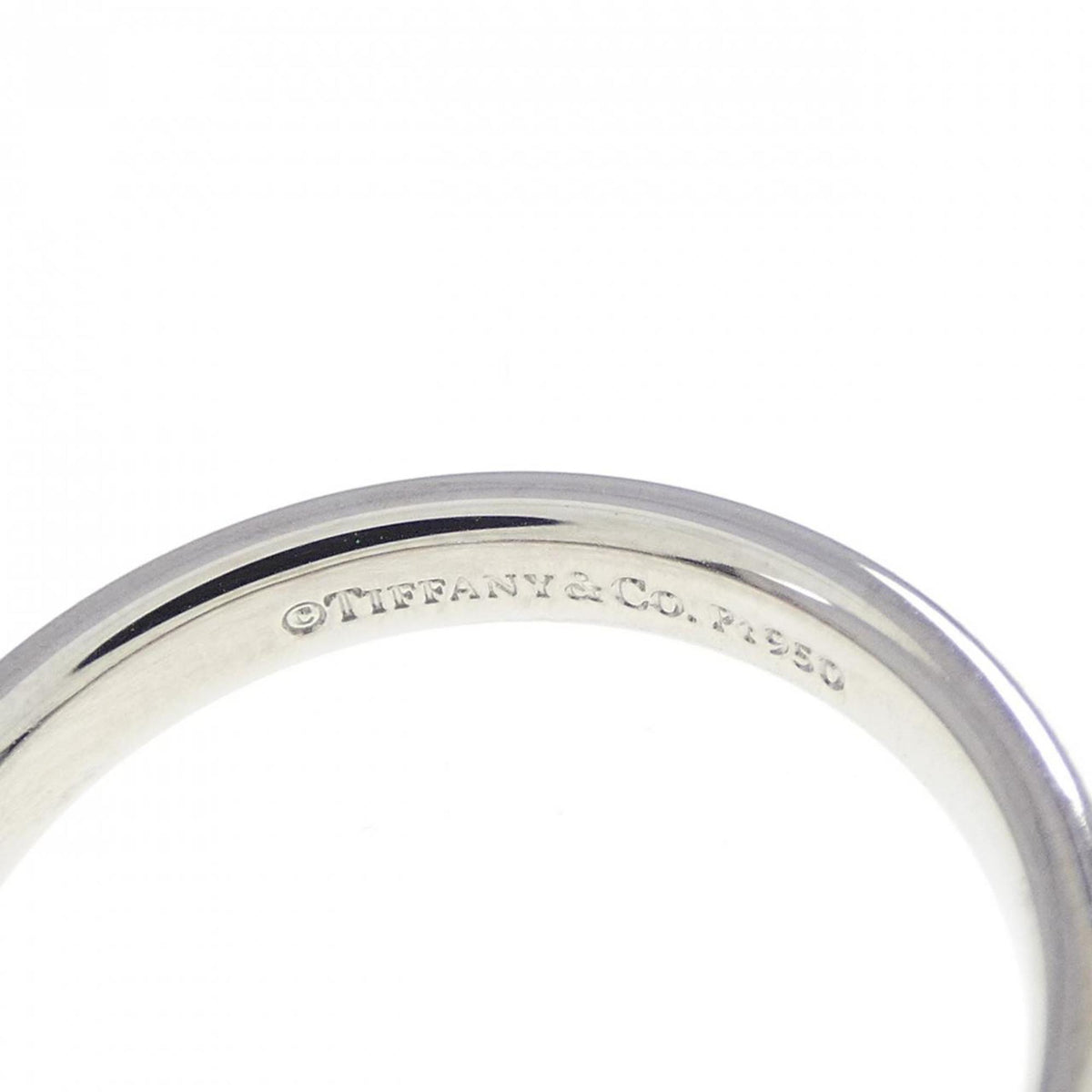 Tiffany Platinum 950 Band Ring (Pre-Owned)