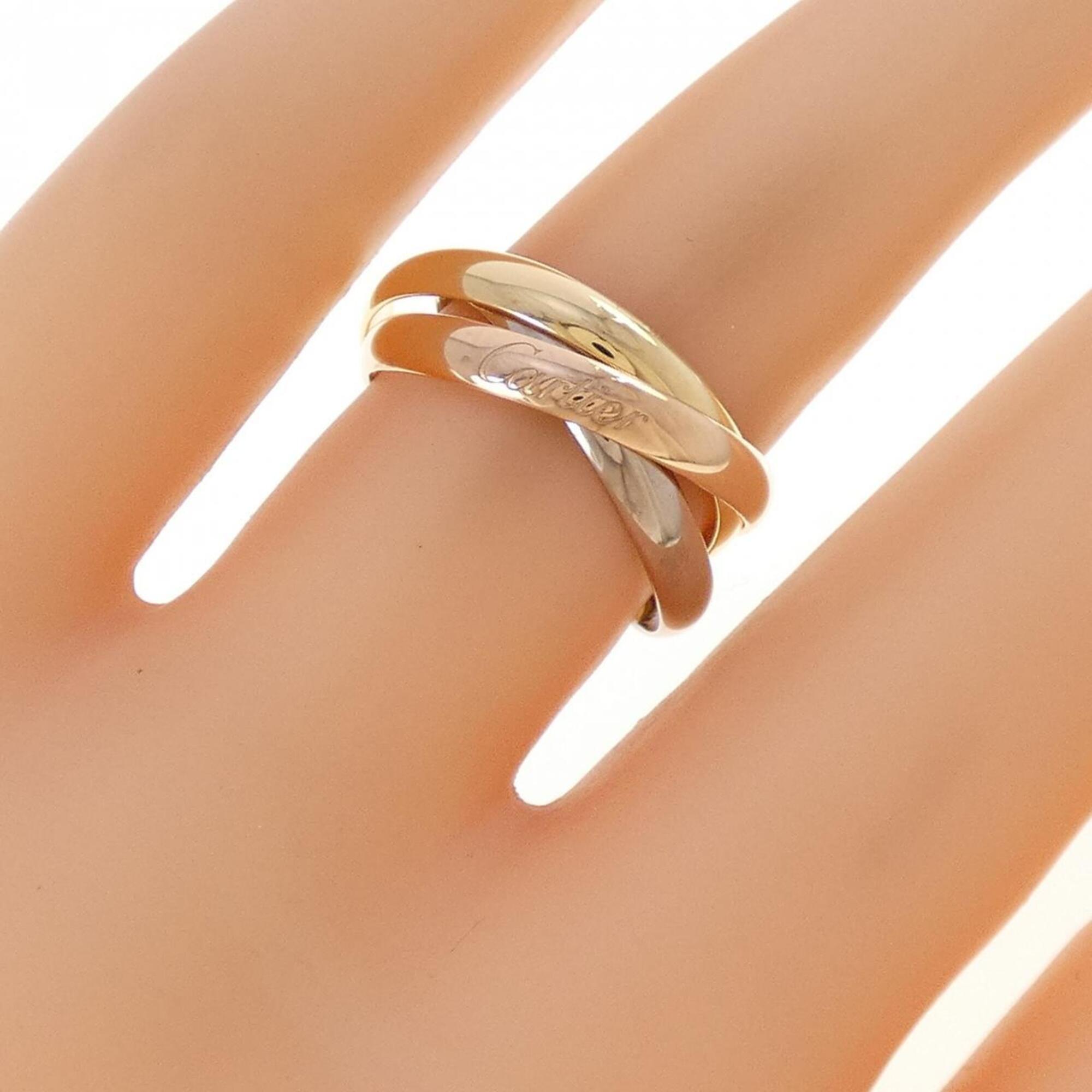 Cartier Yellow Gold (18K) Pink Gold (18K) White Gold (18K) Band Ring (Pre-Owned)
