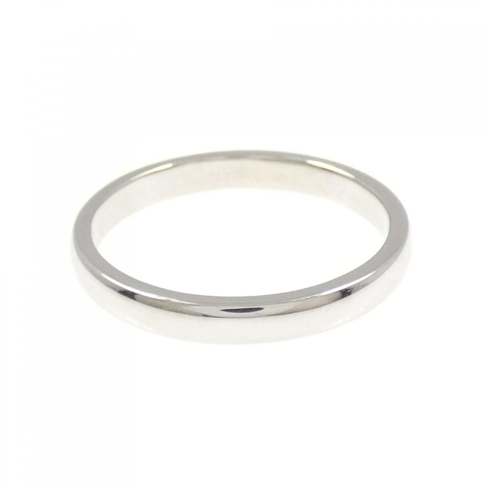 Tiffany Platinum Platinum 950 Band Ring (Pre-Owned)