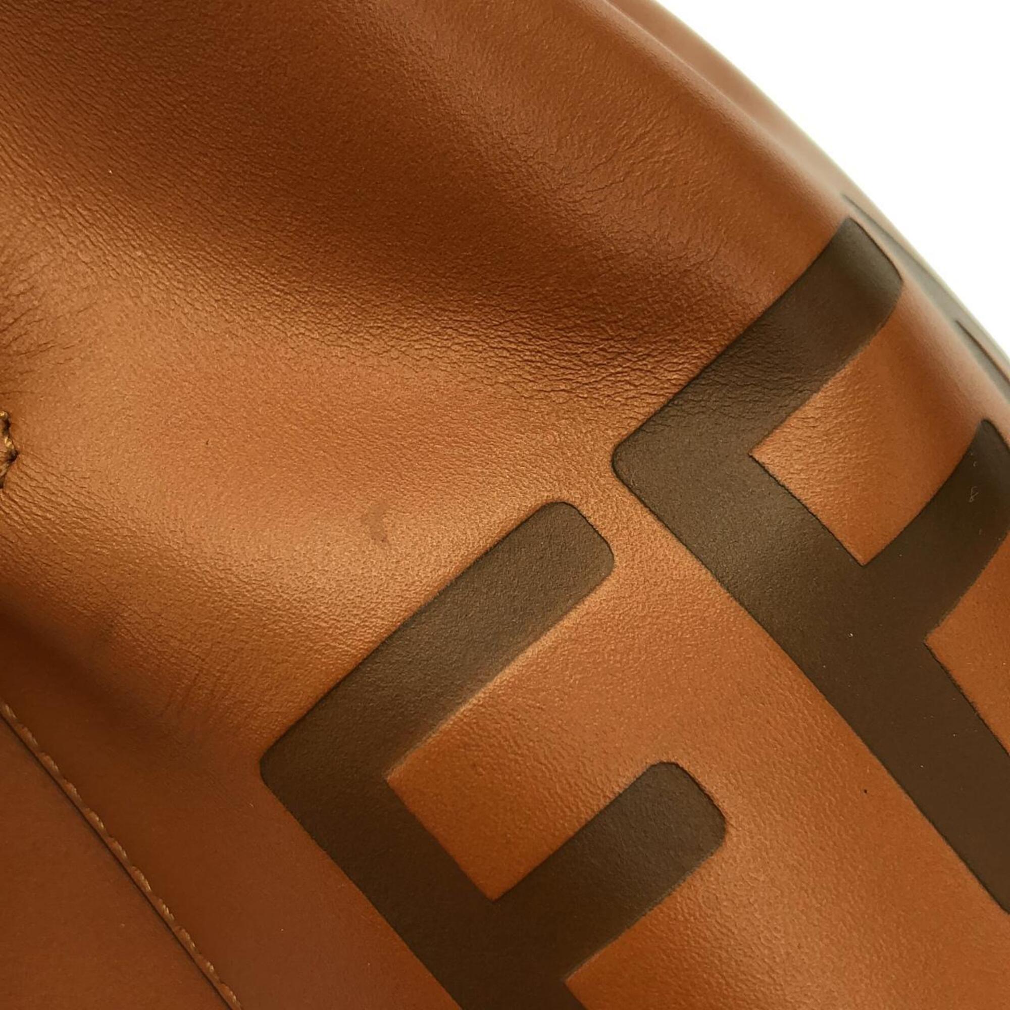 Fendi Brown Leather Handbag (Pre-Owned)