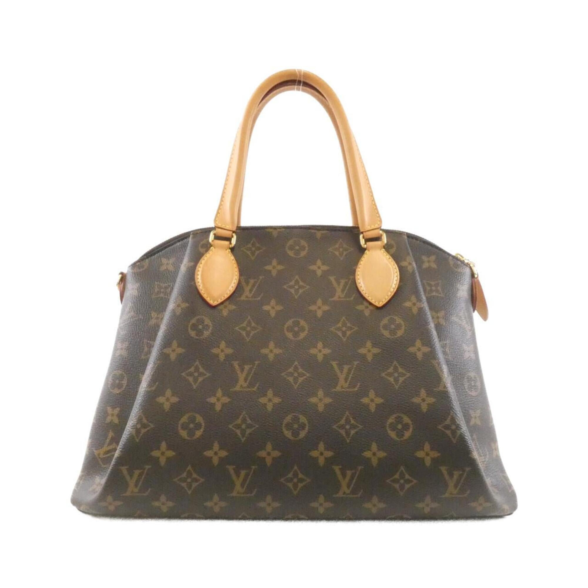 Louis Vuitton Brown Coated Canvas Handbag (Pre-Owned)