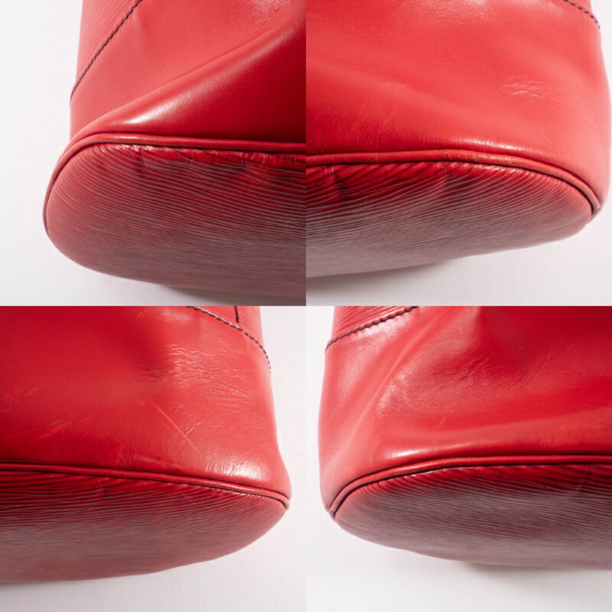 Louis Vuitton Castilian Red Epi Leather Backpack (Pre-Owned)