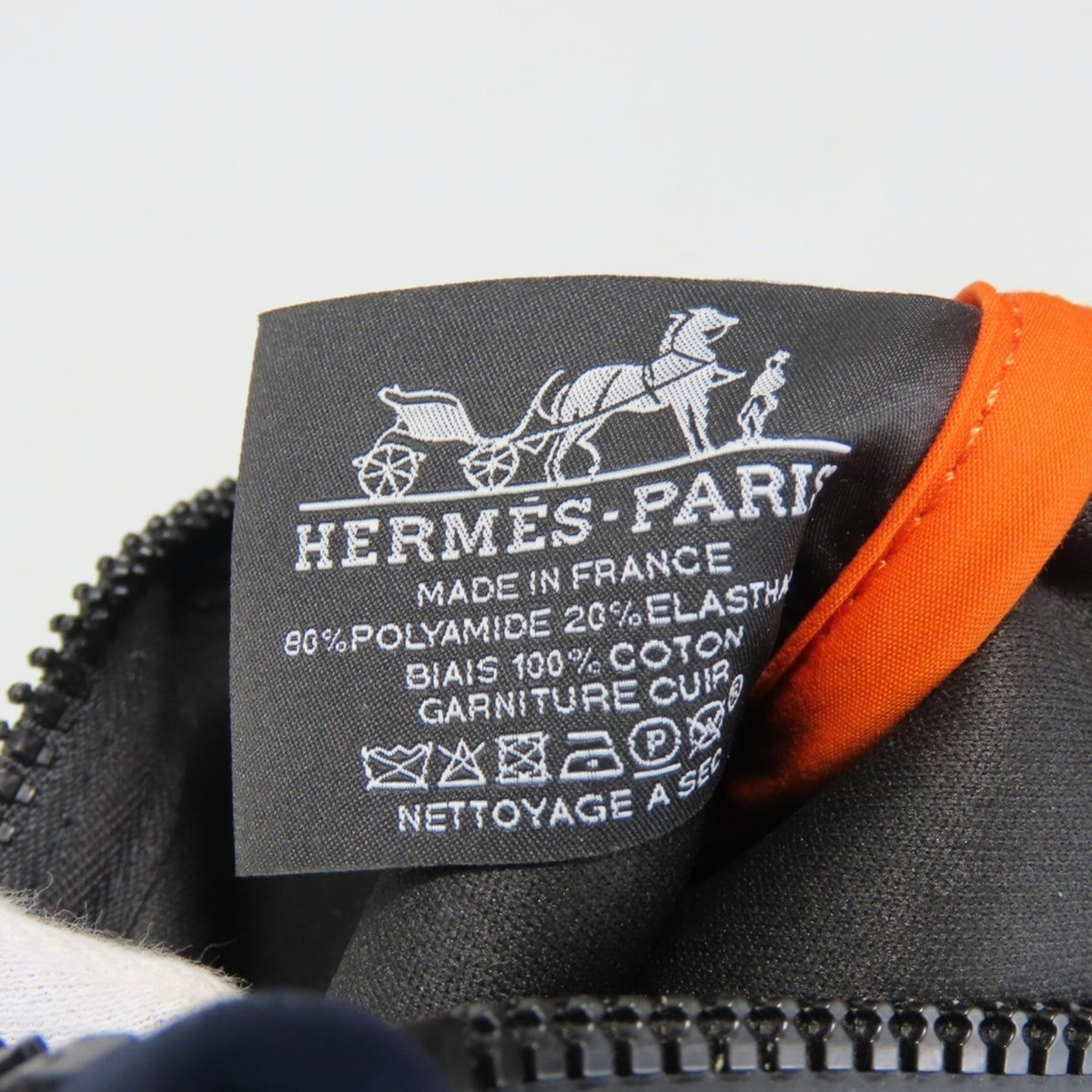 Hermes Navy Elastane Pouch (Pre-Owned)