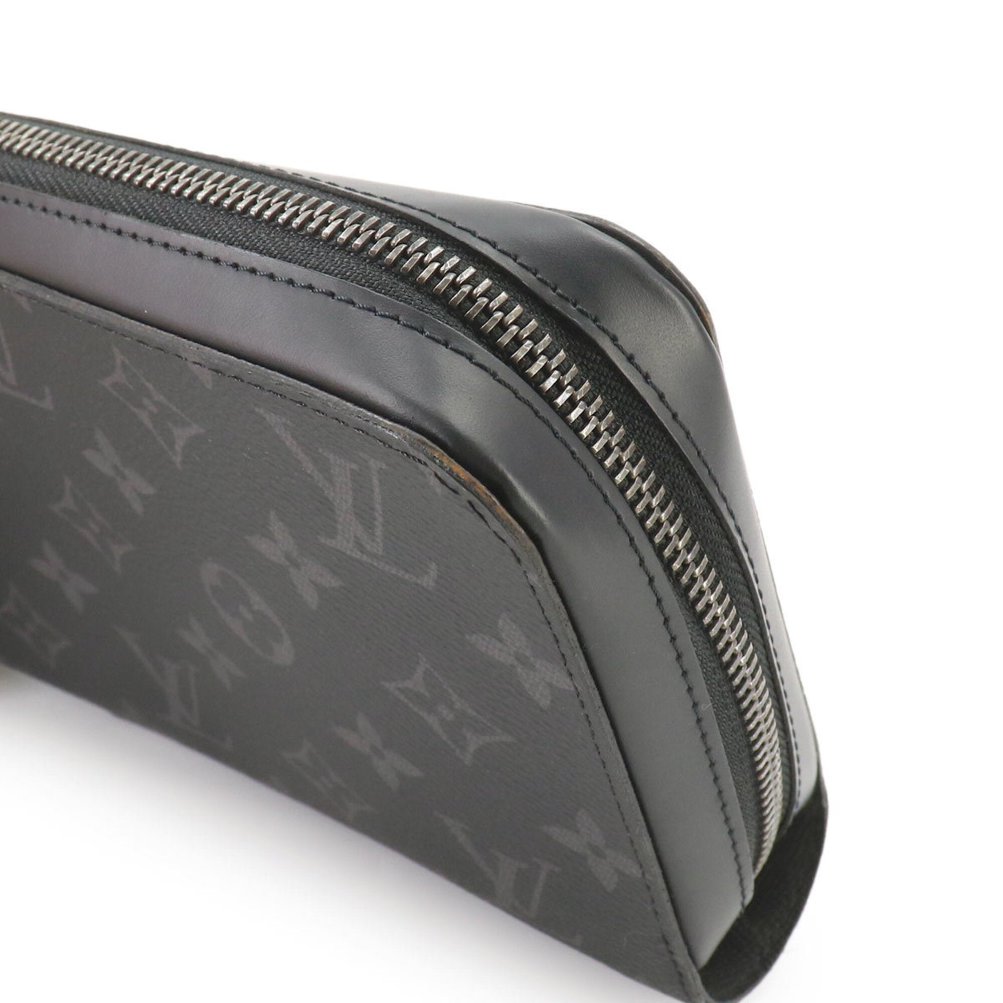 Louis Vuitton Monogram Eclipse Monogram Eclipse Canvas Long Wallet (Bi-Fold) (Pre-Owned)