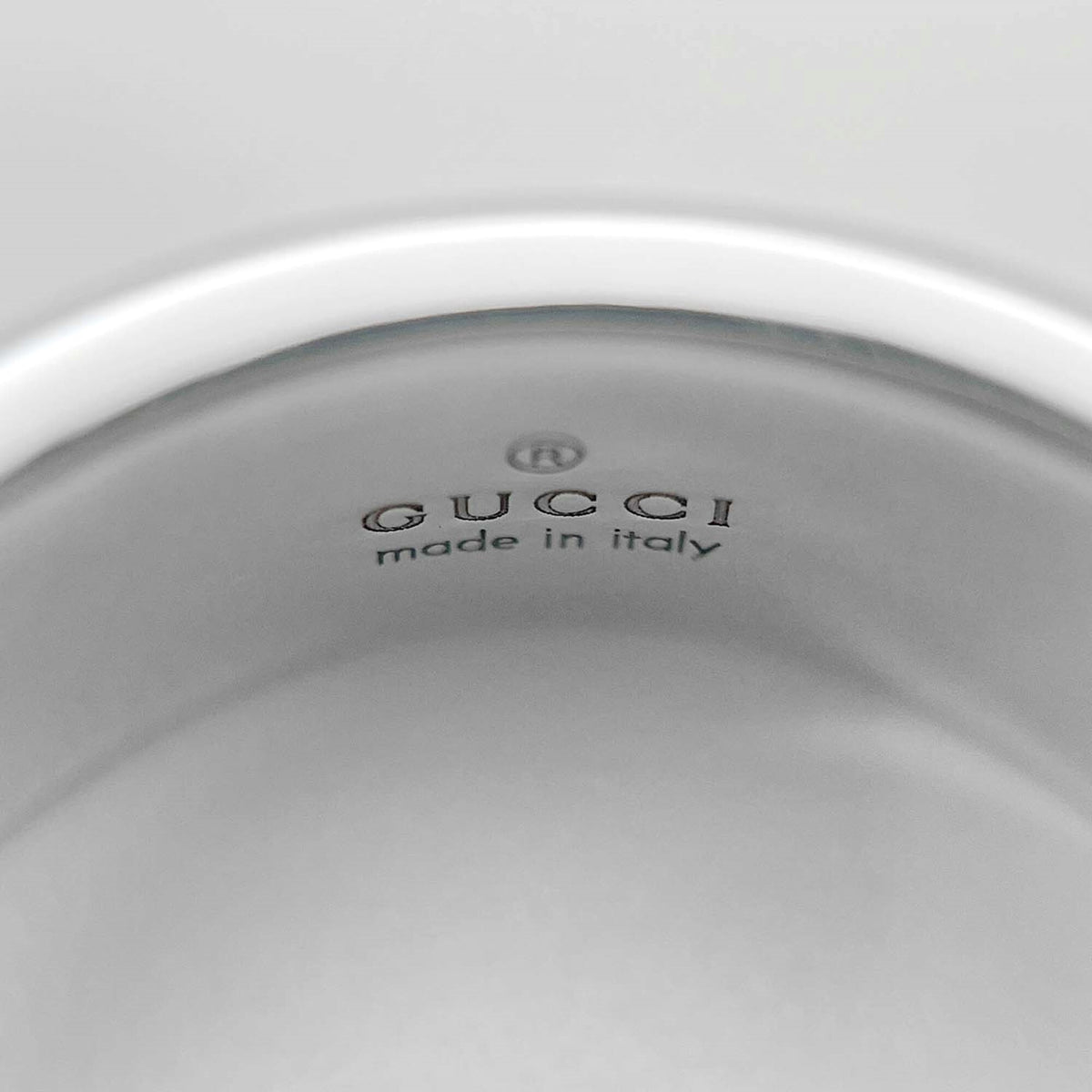 Gucci Silver Silver 925 Band Ring (Pre-Owned)