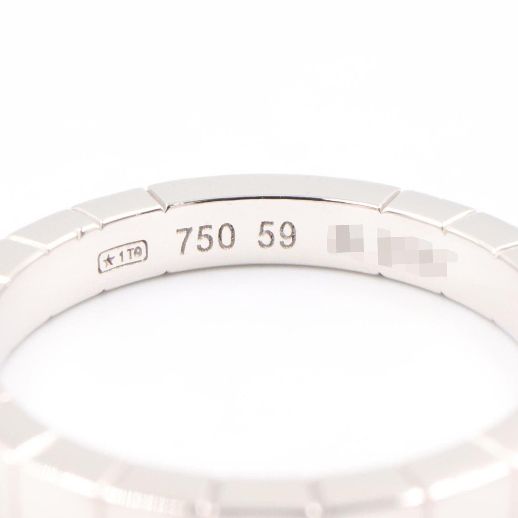Cartier White Gold White Gold (18K) Band Ring (Pre-Owned)