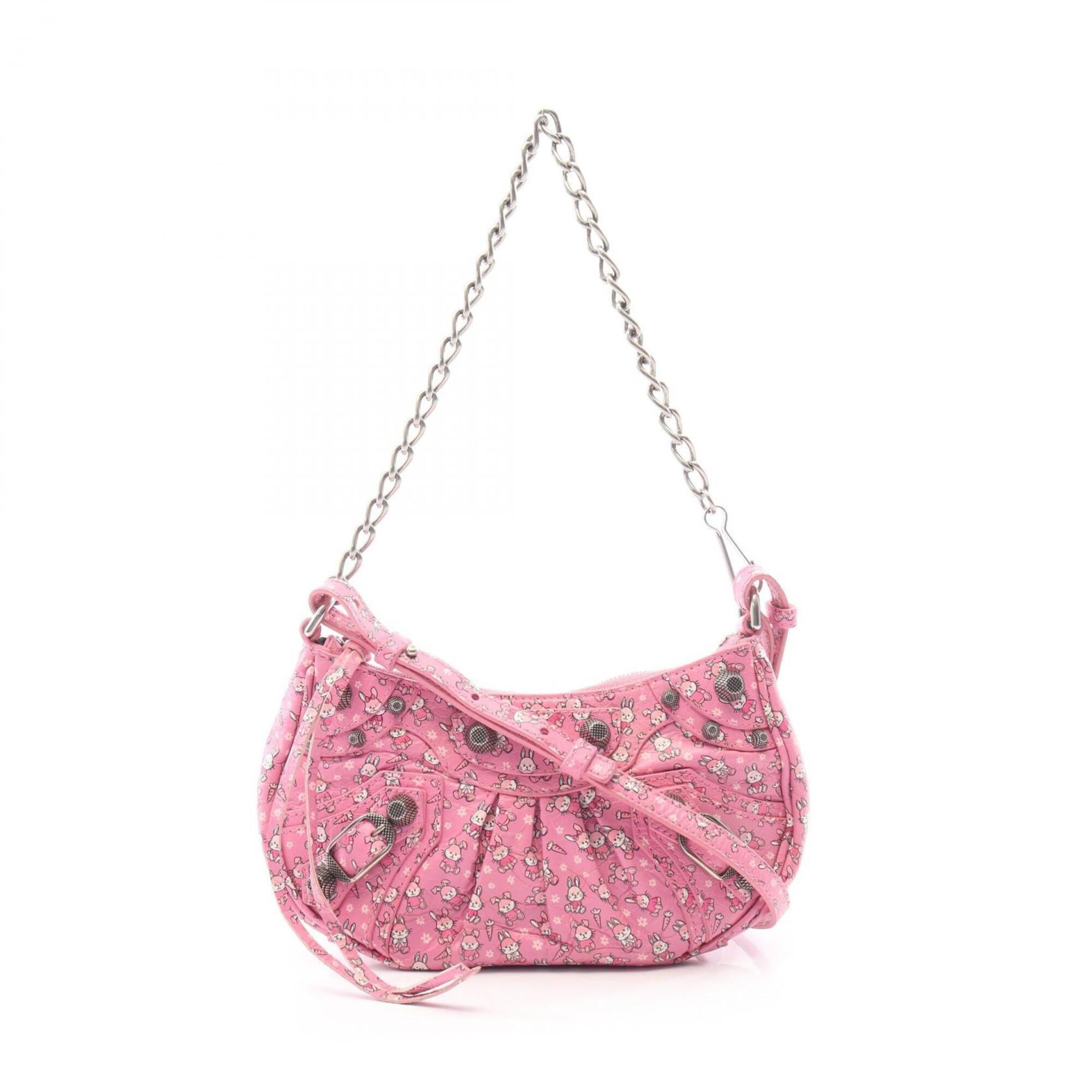 Balenciaga Pink Leather Handbag (Pre-Owned)