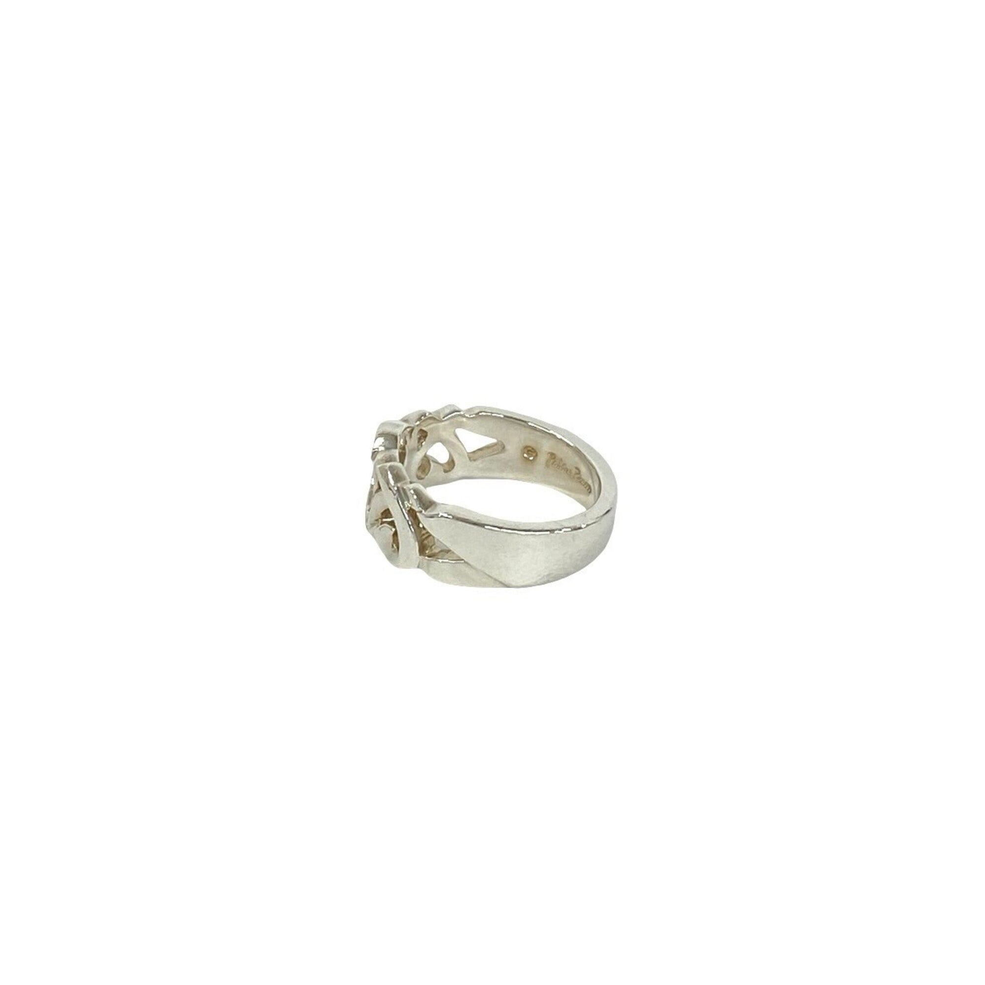 Tiffany Silver Silver 925 Band Ring (Pre-Owned)