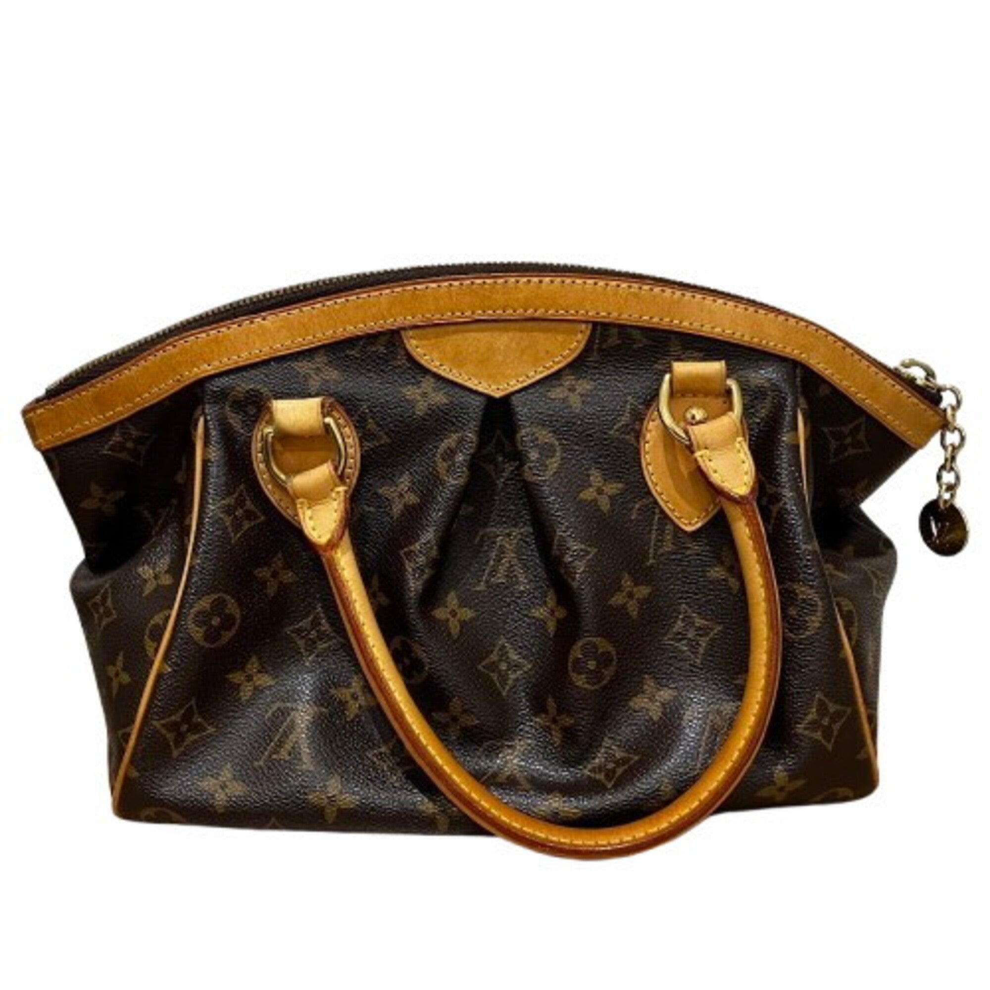 Louis Vuitton Brown Pvc Handbag (Pre-Owned)