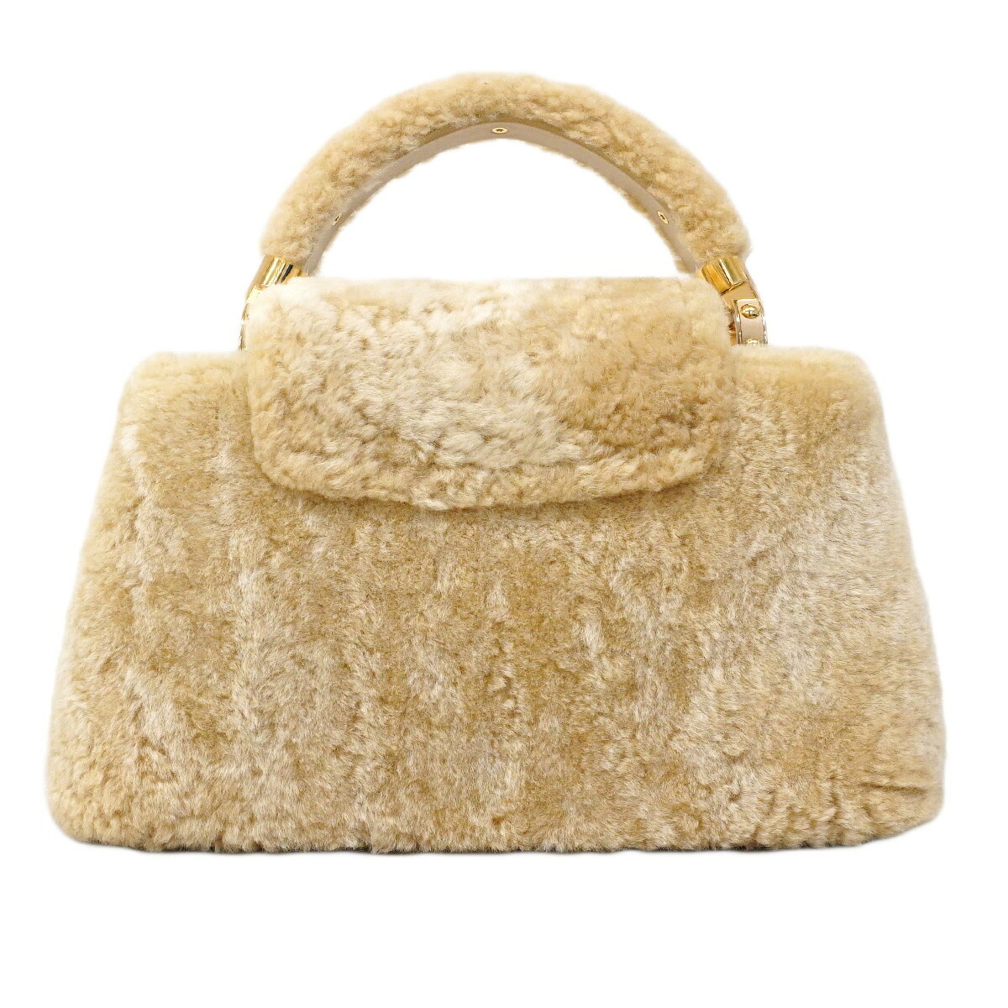 Louis Vuitton Cream Handbag (Pre-Owned)