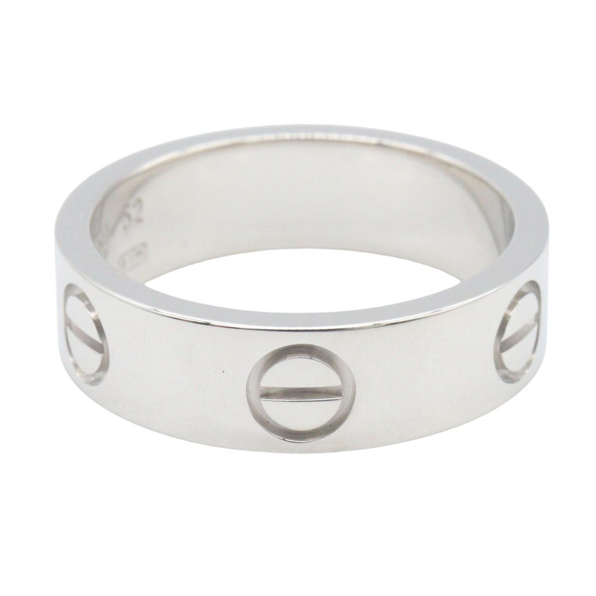 Cartier Silver White Gold (18K) Band Ring (Pre-Owned)