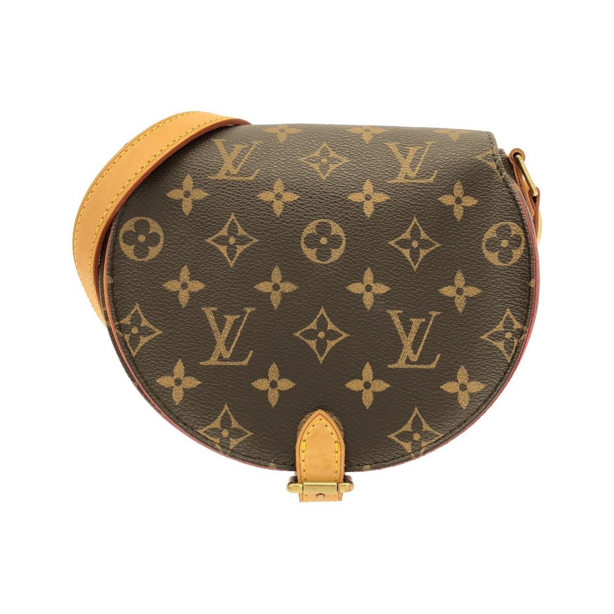 Louis Vuitton Marron Monogram Coated Canvas Shoulder Bag (Pre-Owned)