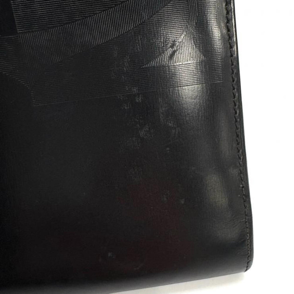 Cartier Black Leather Wallet (Bi-Fold) (Pre-Owned)