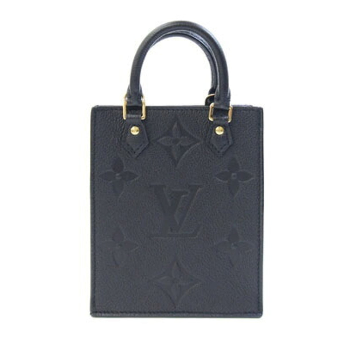 Louis Vuitton Black Monogram Noir Monogram Empreinte Leather Handbag Pochette Shoulder Bag (Pre-Owned)
