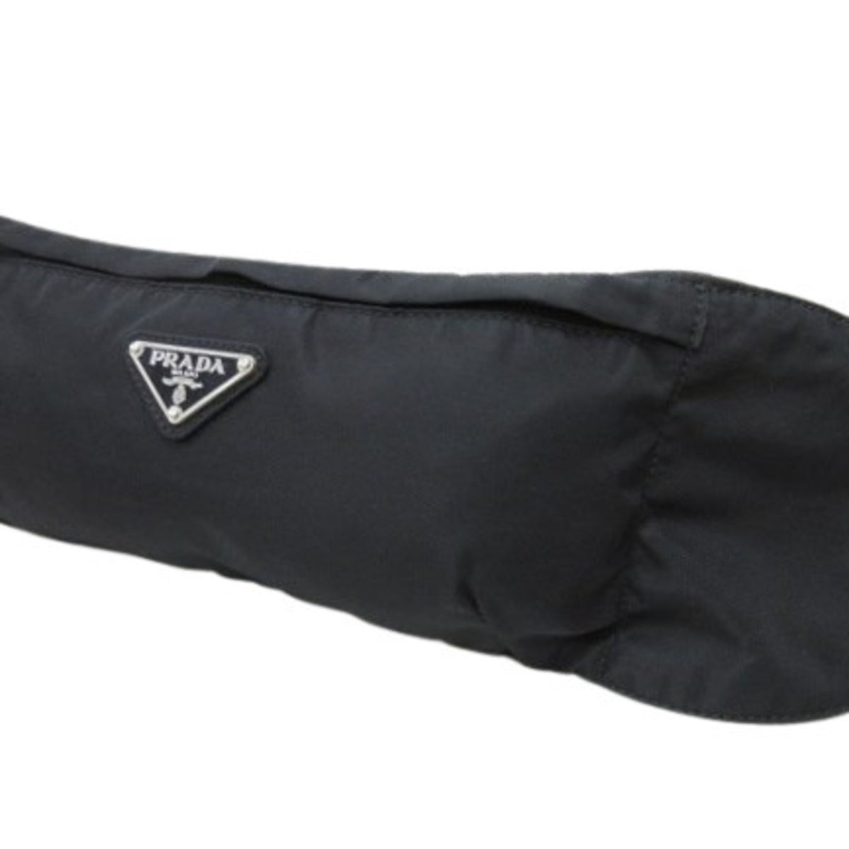 Prada Black Nylon Fanny Pack Sling Bag (Pre-Owned)