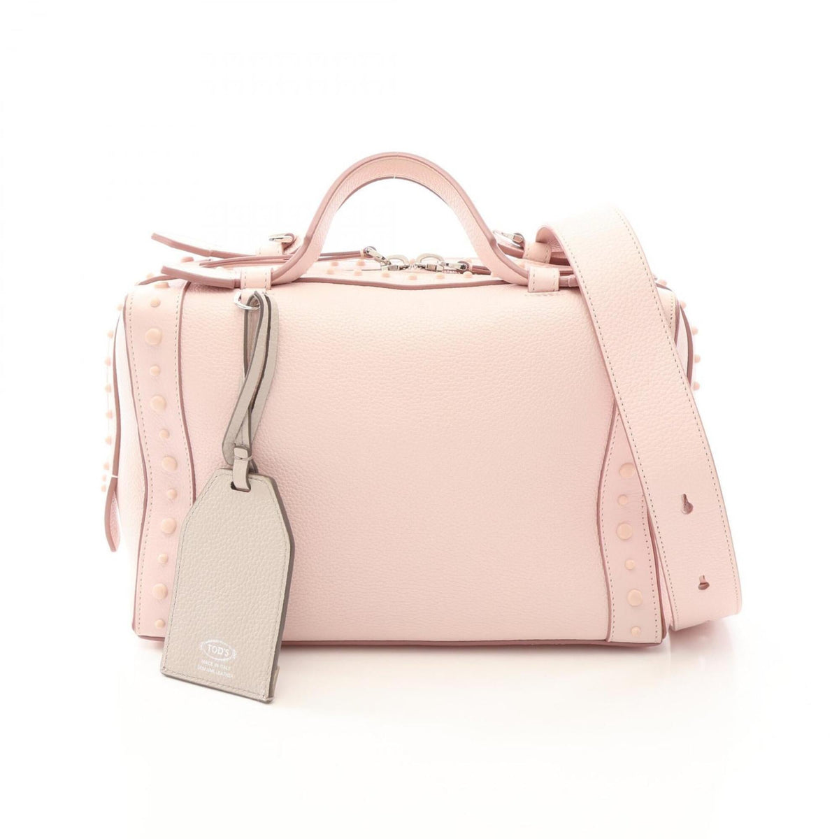 Tod's Pink Leather Handbag (Pre-Owned)