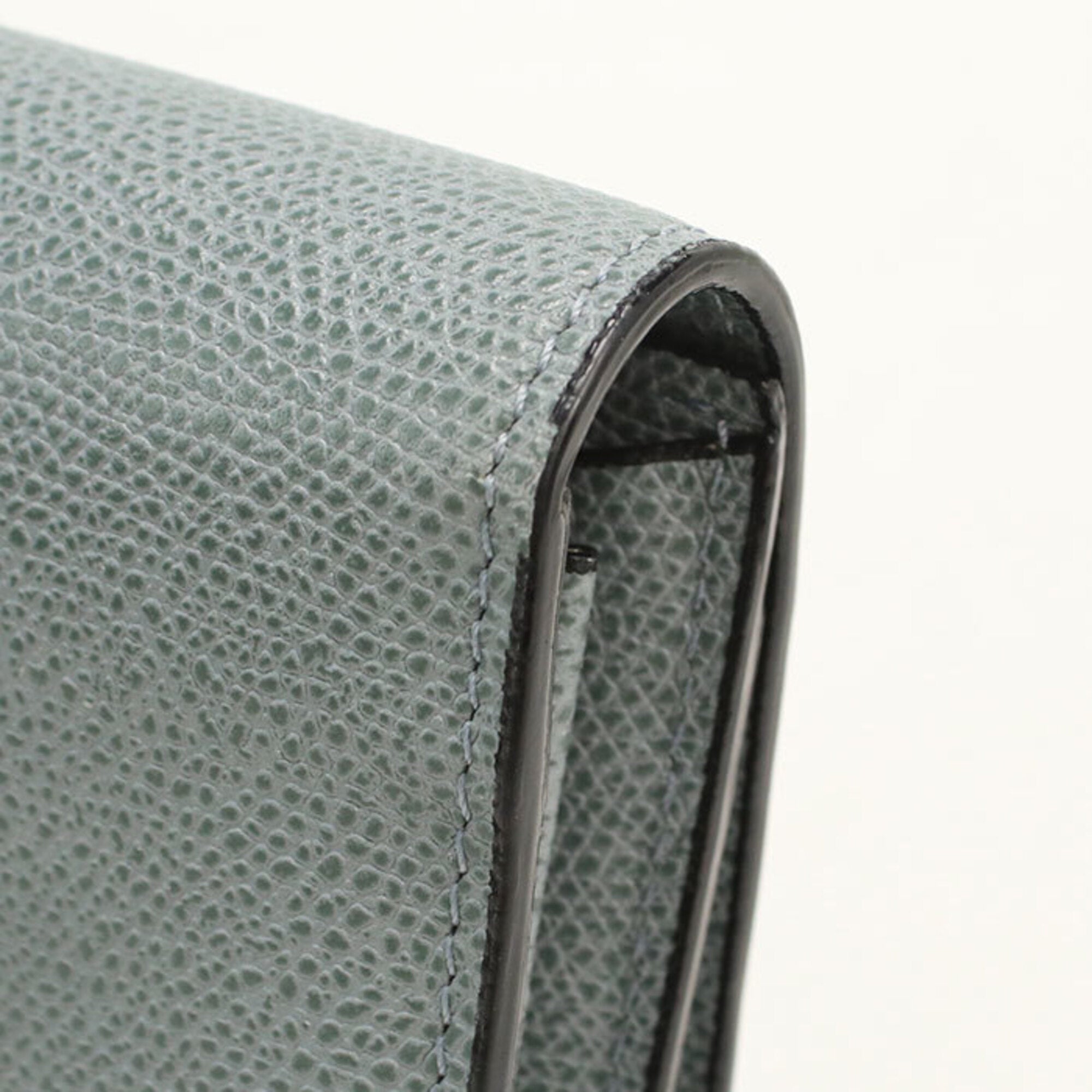 Valextra Gray Long Wallet (Bi-Fold) (Pre-Owned)