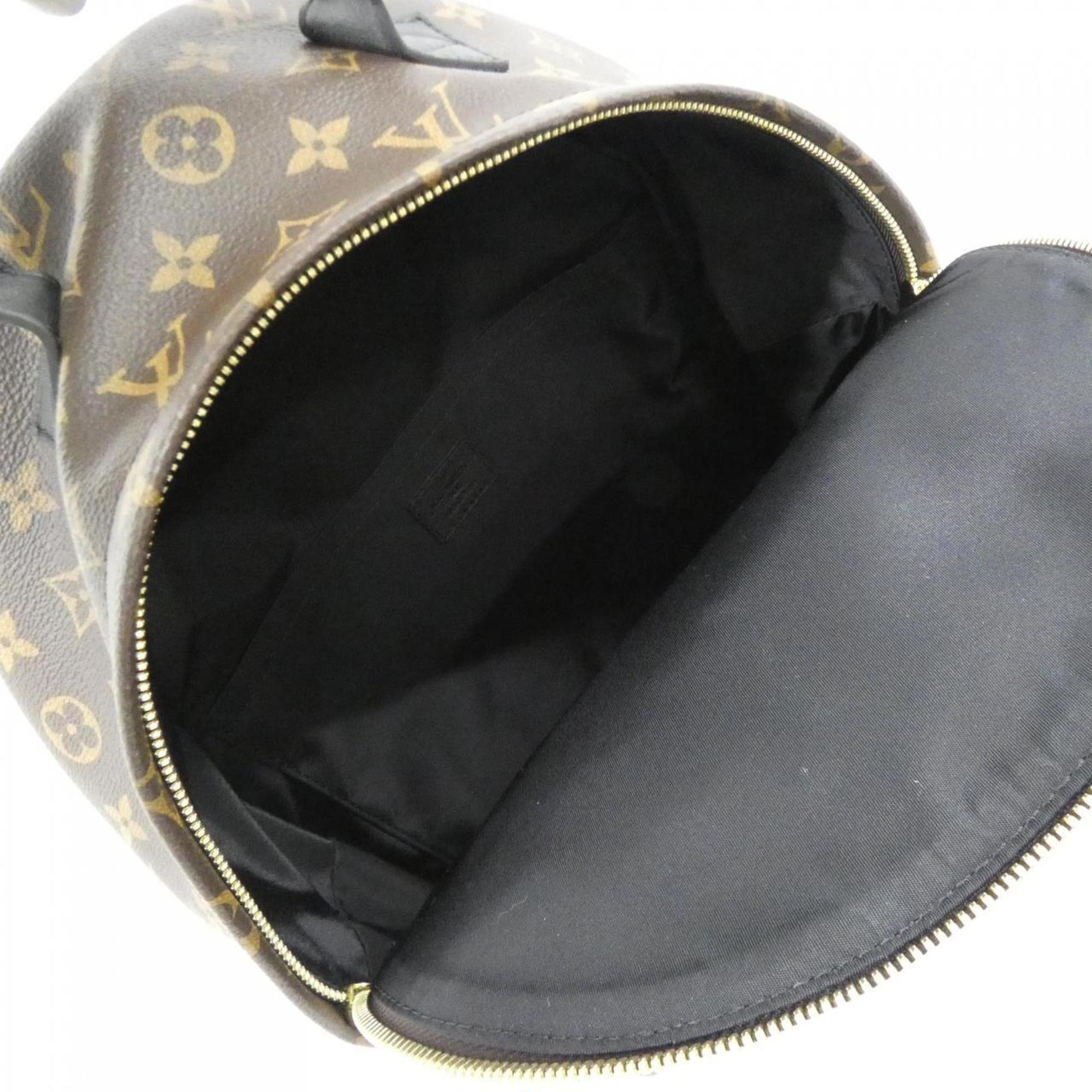 Louis Vuitton Brown Coated Canvas Backpack (Pre-Owned)