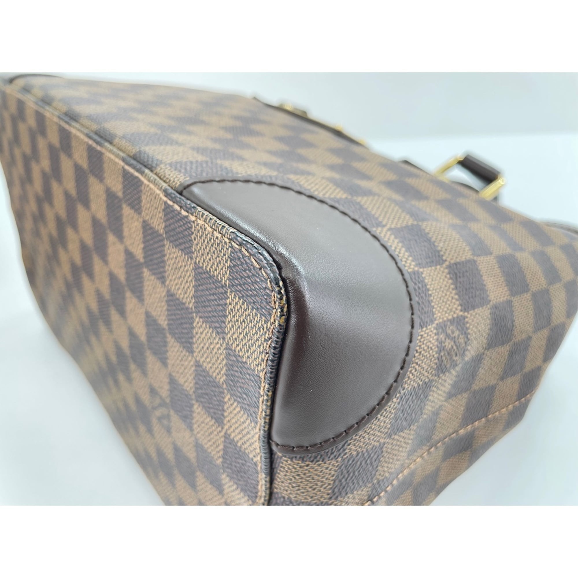 Louis Vuitton Brown Damier Canvas Handbag (Pre-Owned)
