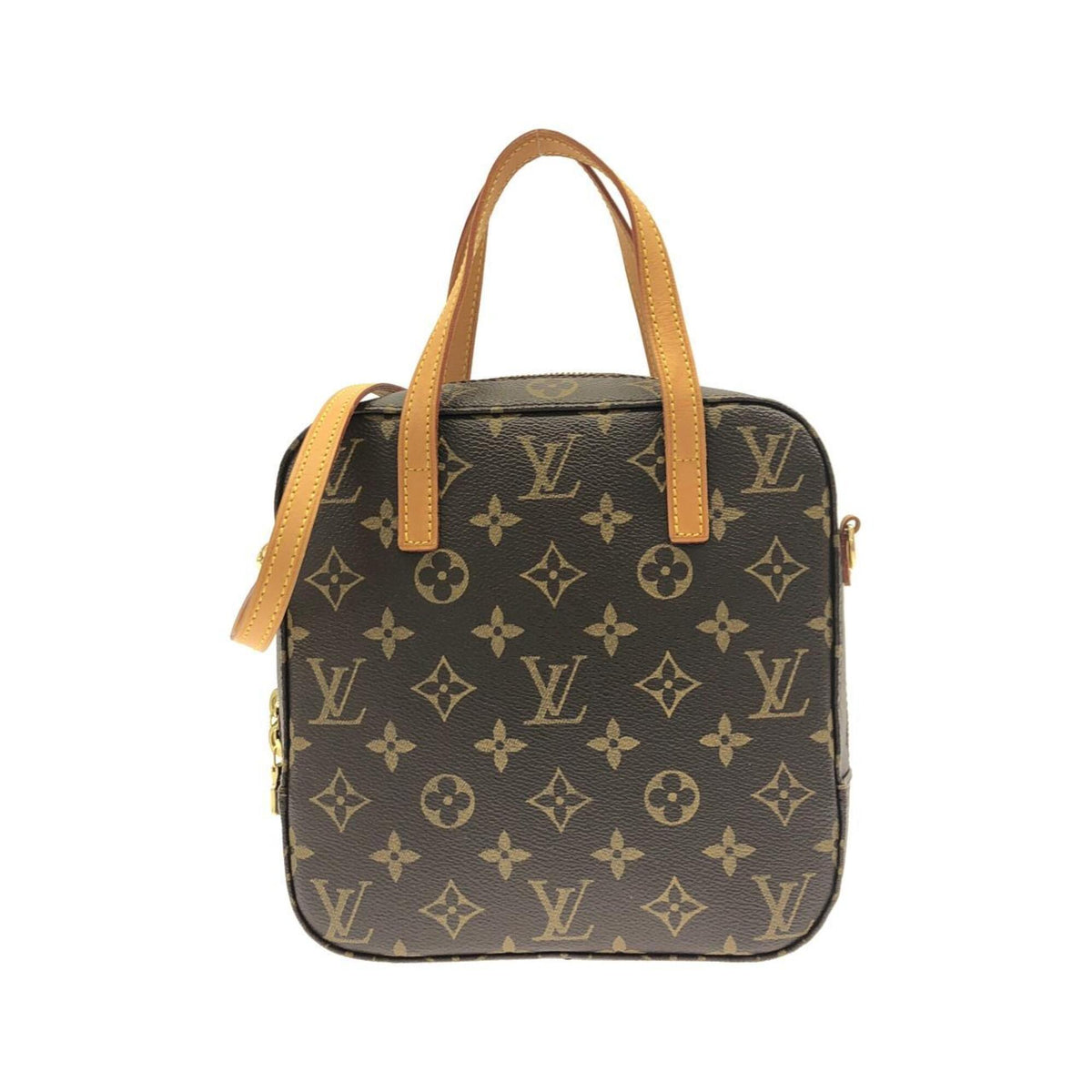 Louis Vuitton Marron Monogram Coated Canvas Handbag (Pre-Owned)