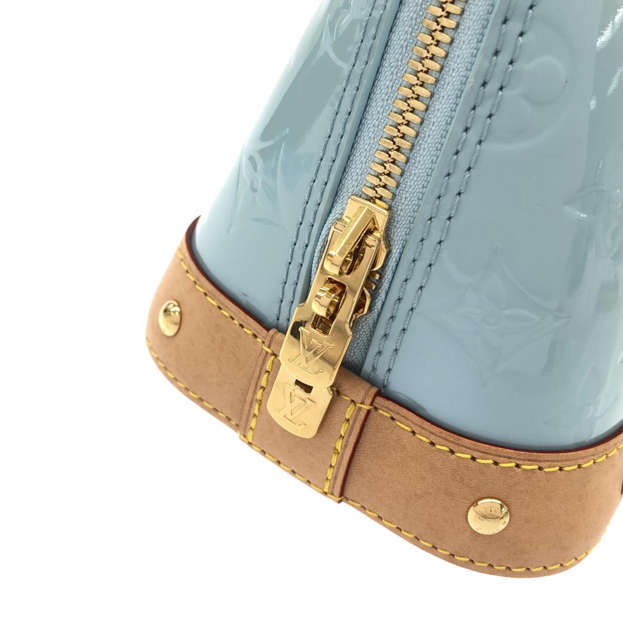 Louis Vuitton Vernis Gold Vernis Handbag (Pre-Owned)