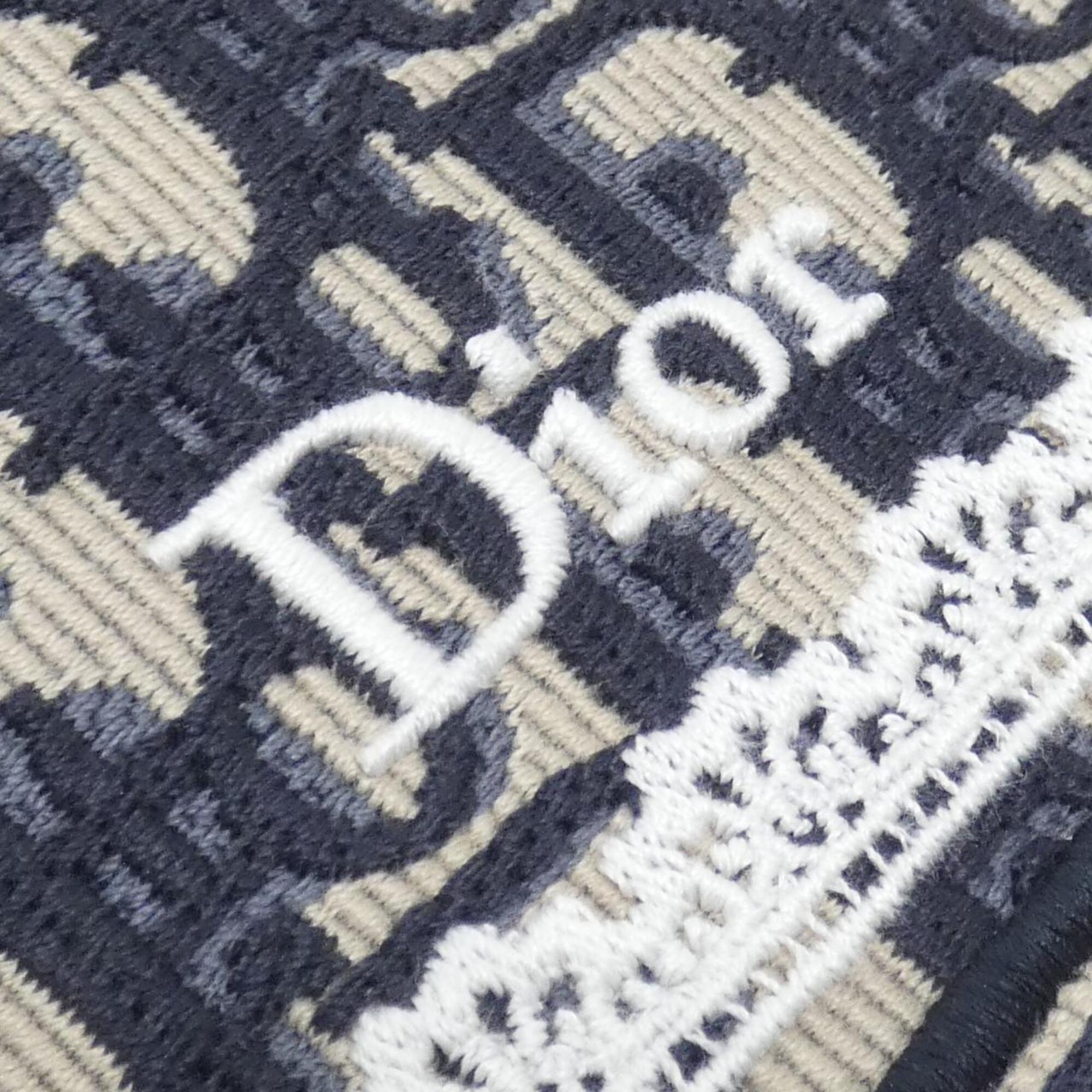 Christian Dior Blue Canvas Handbag (Pre-Owned)