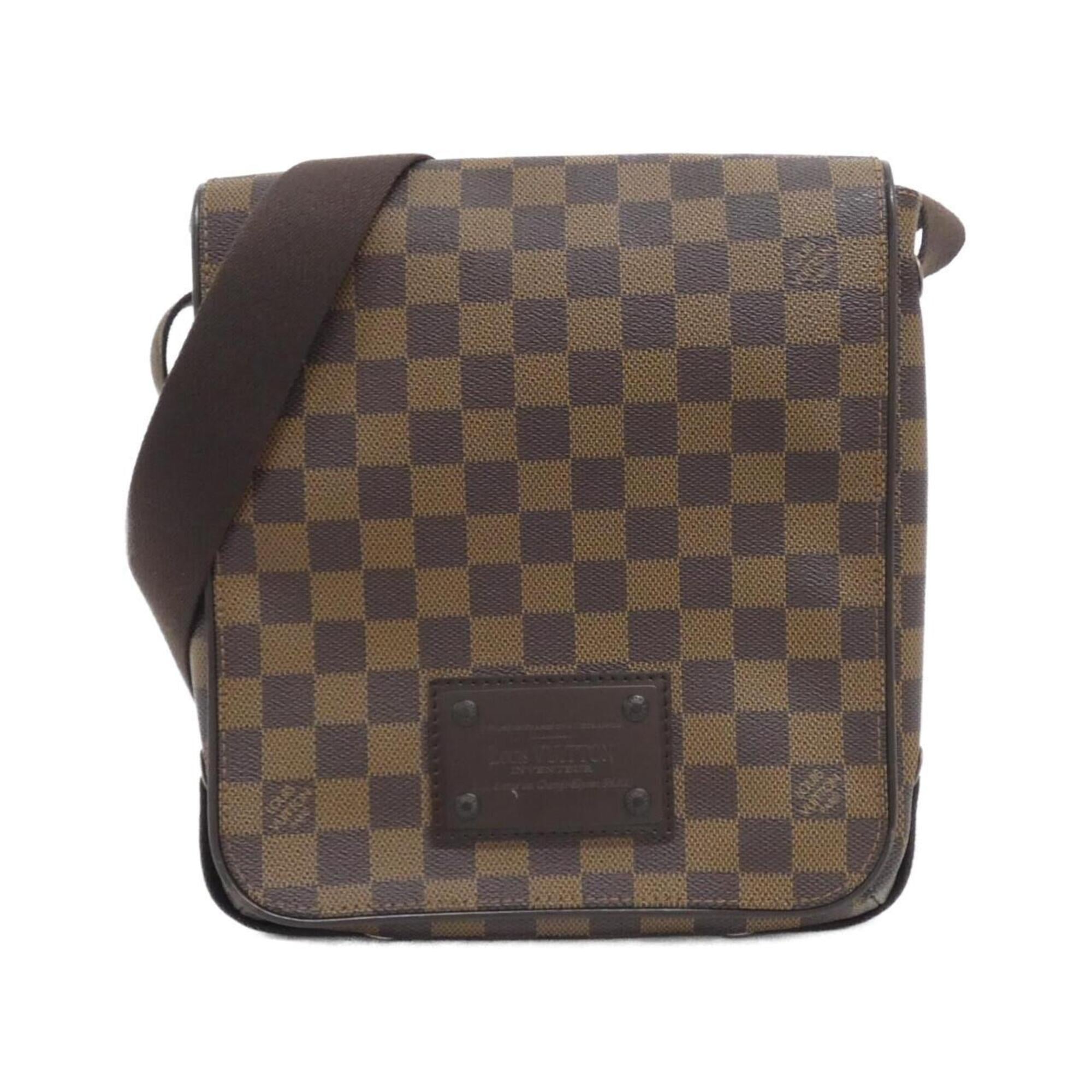 Louis Vuitton Ebene Coated Canvas Shoulder Bag (Pre-Owned)