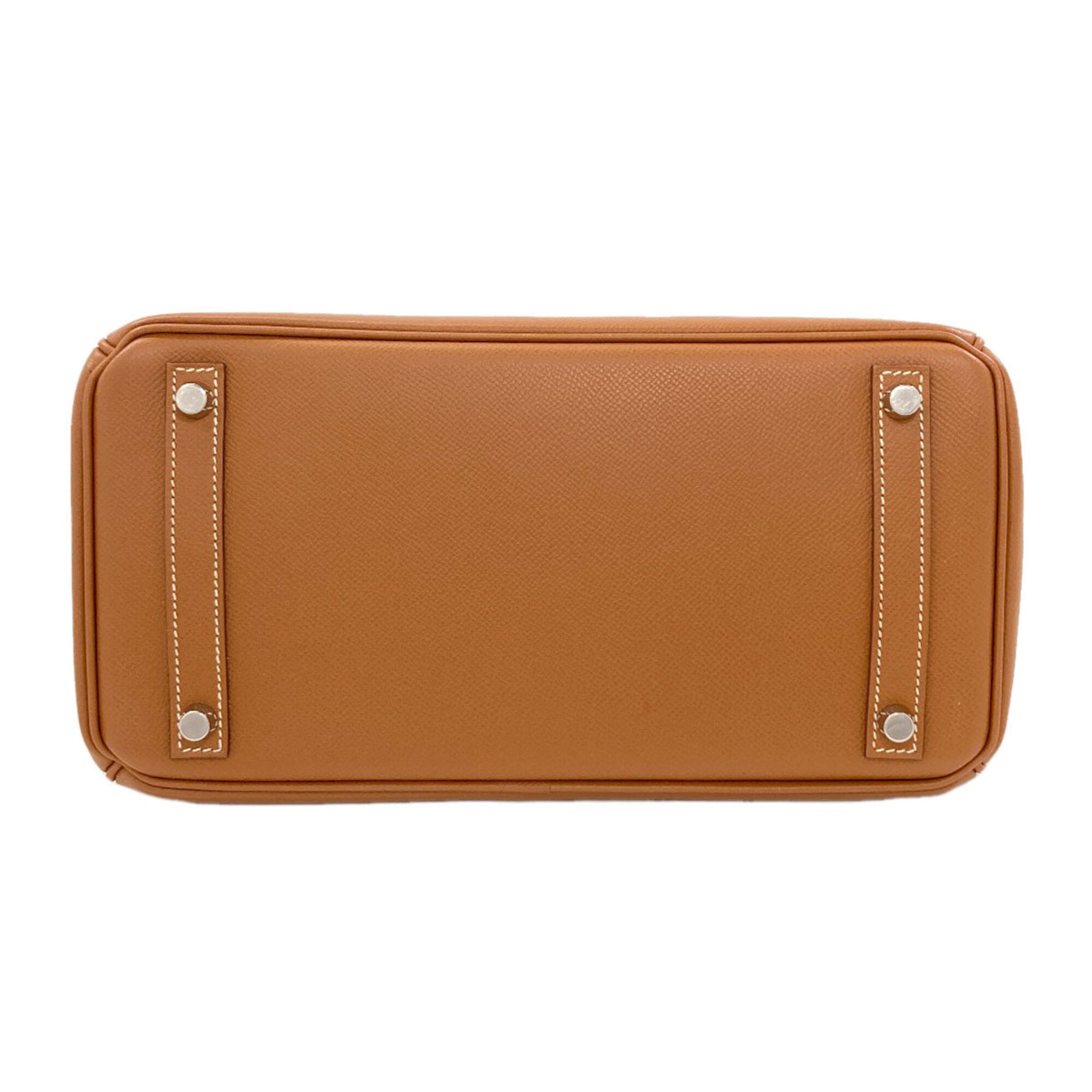 Hermes Gold Epsom Leather Handbag (Pre-Owned)