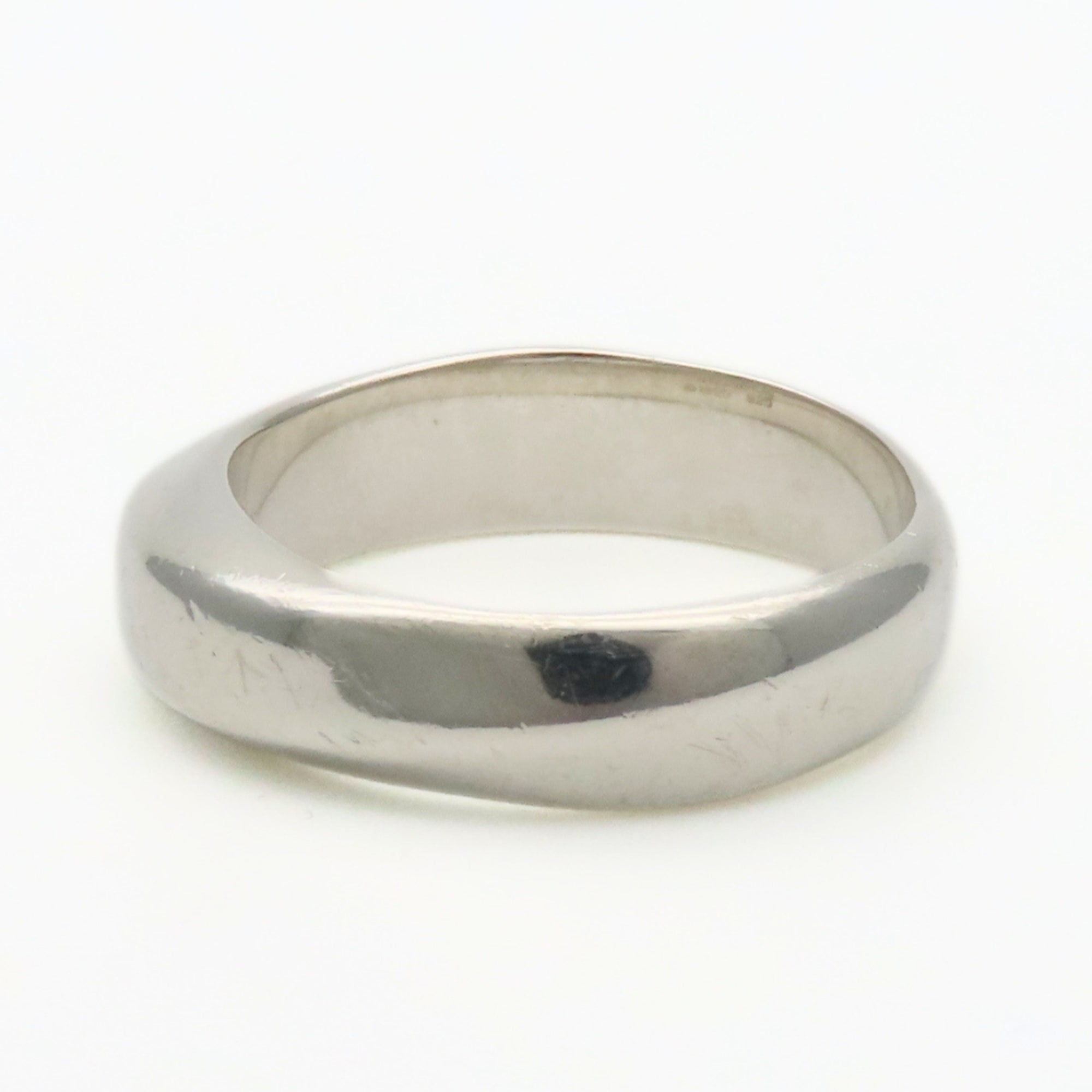 Tiffany Silver Silver 925 Band Ring (Pre-Owned)