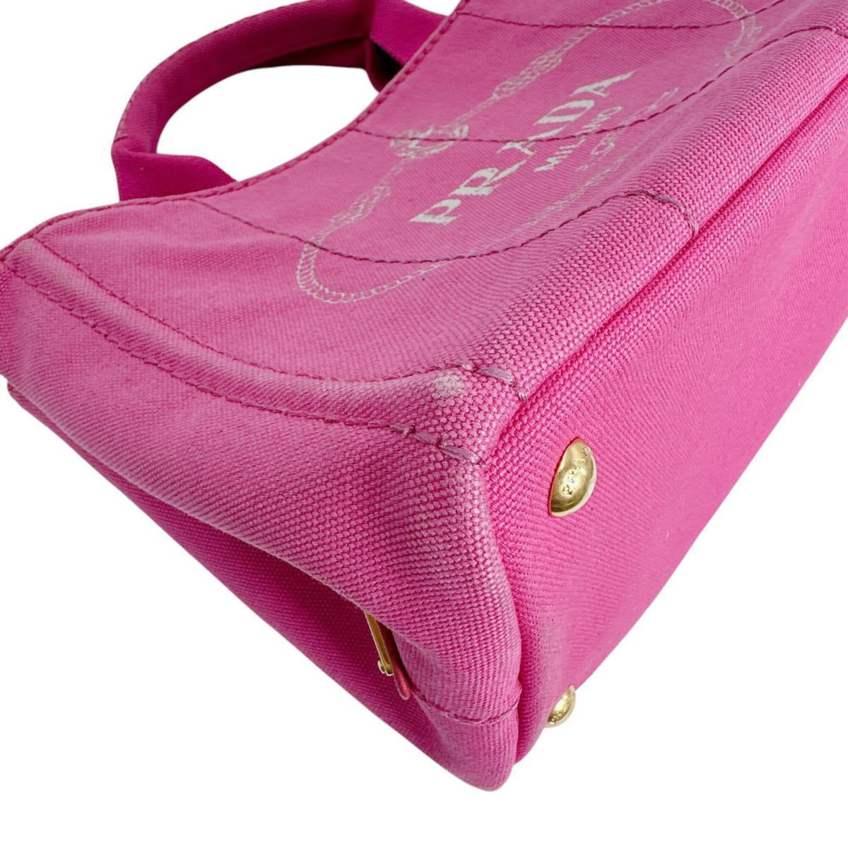 Prada Pink Denim Tote Bag (Pre-Owned)