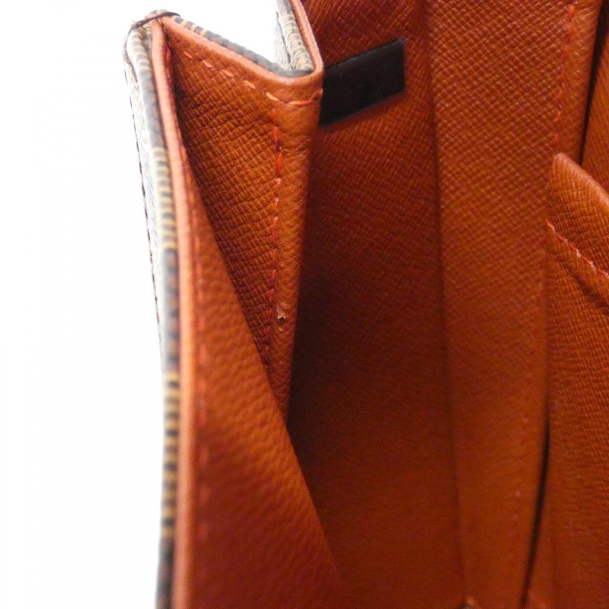 Louis Vuitton Ebene Coated Canvas Shoulder Bag (Pre-Owned)